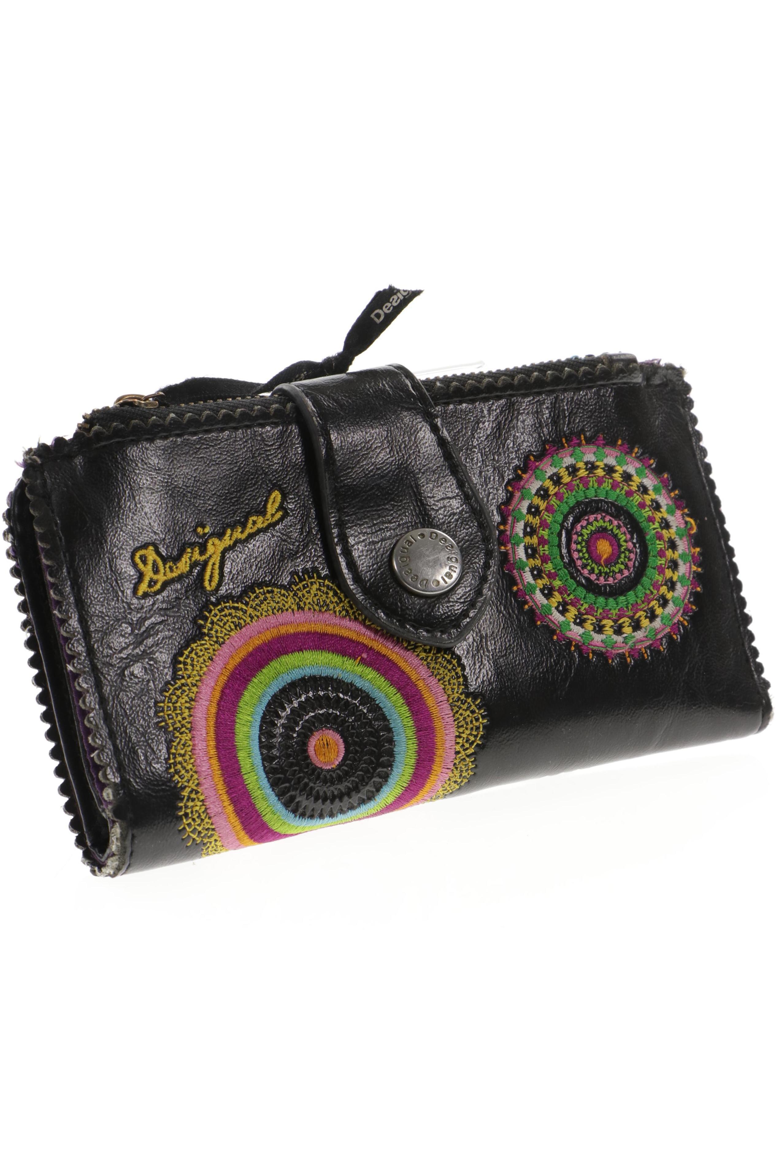 

Desigual Damen Portemonnaie, schwarz, Gr.