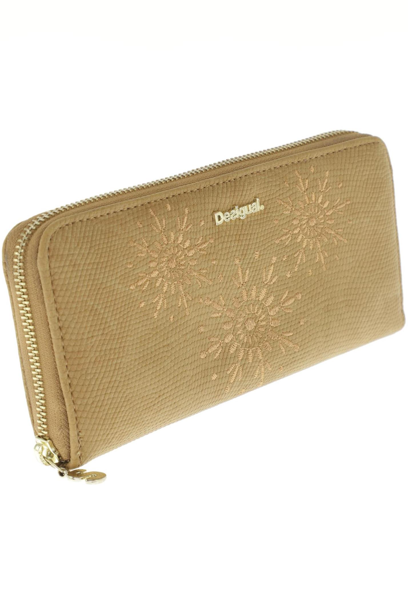 

Desigual Damen Portemonnaie, beige, Gr.