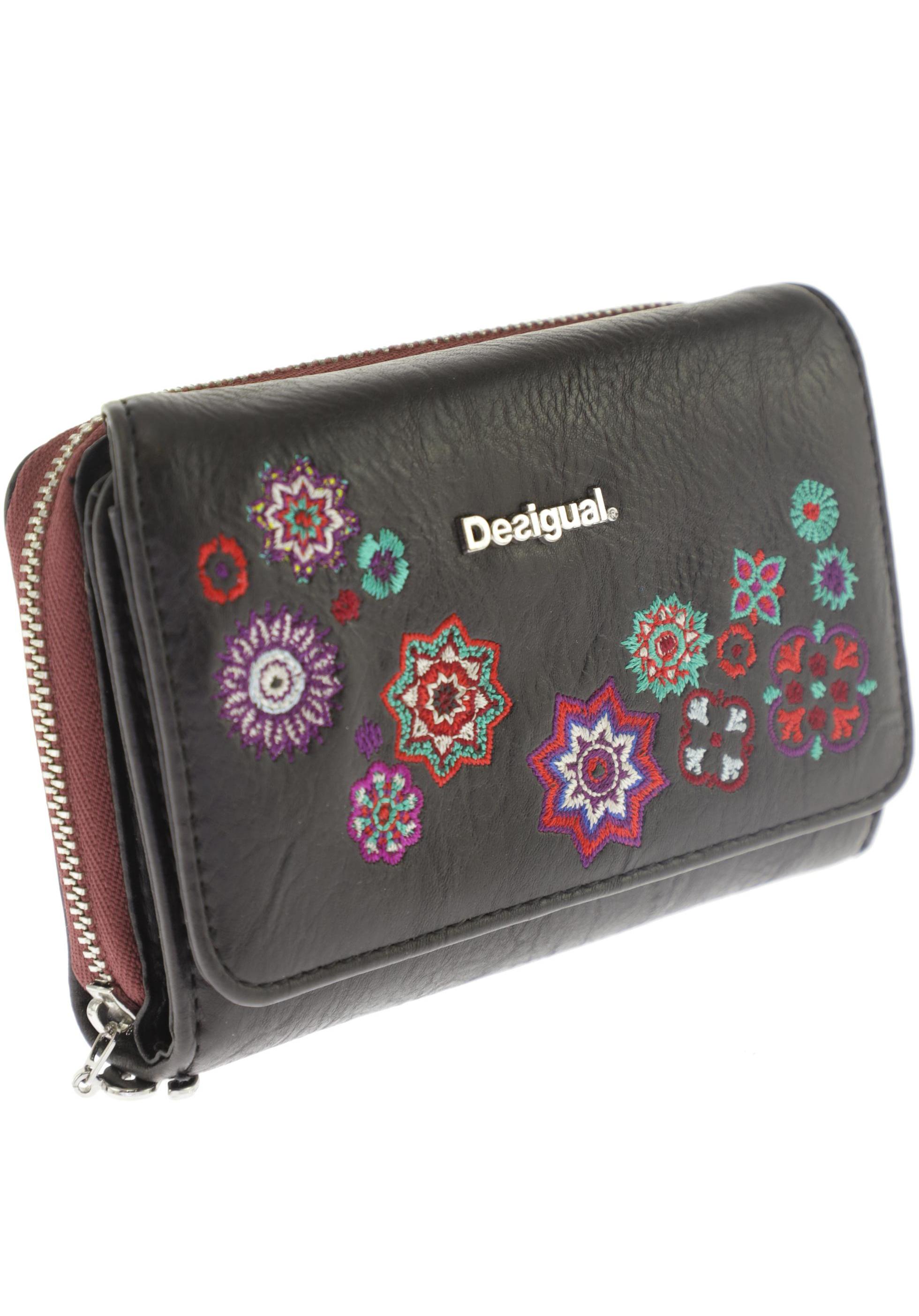 

Desigual Damen Portemonnaie, schwarz, Gr.