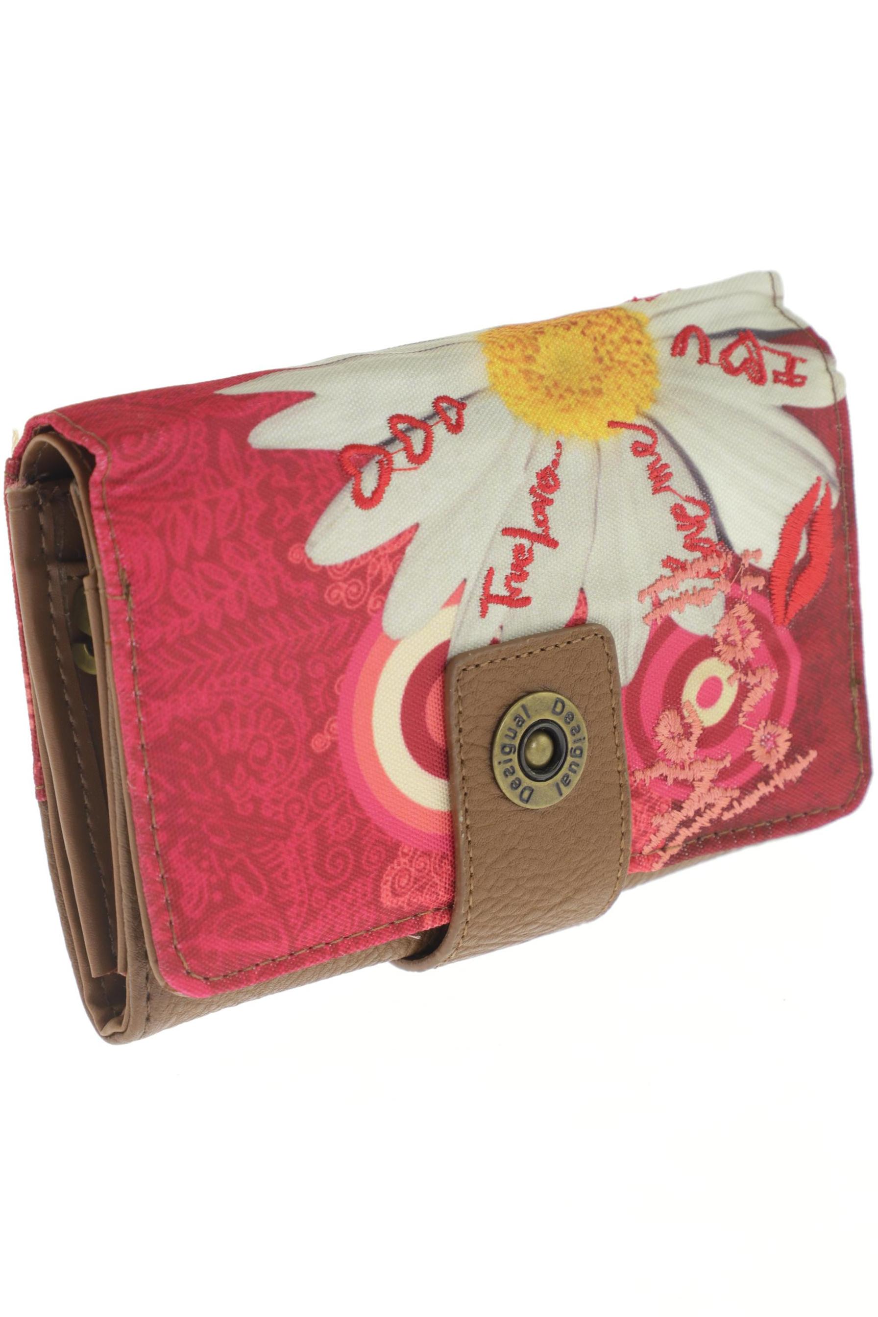 

Desigual Damen Portemonnaie, pink, Gr.