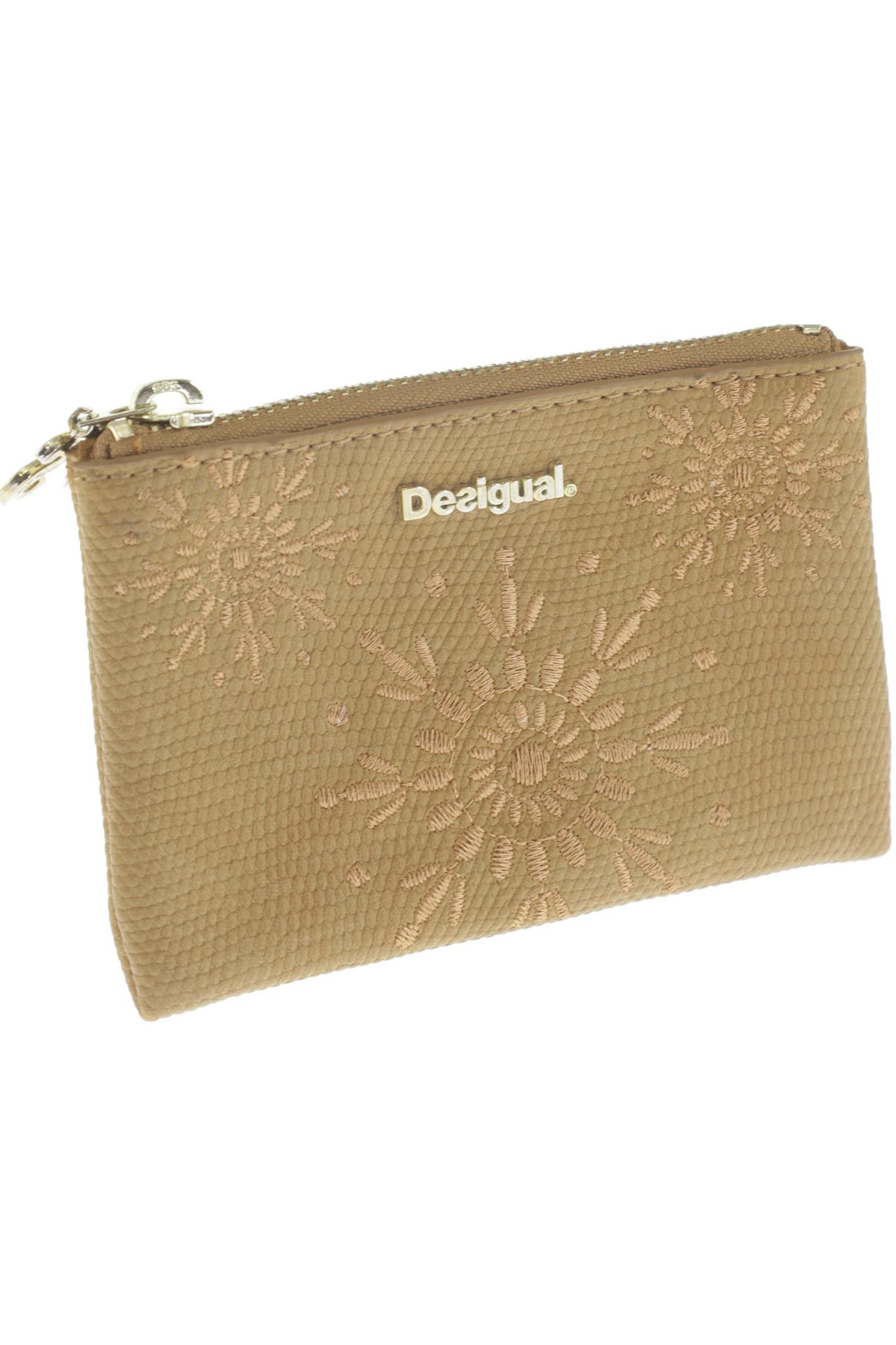 

Desigual Damen Portemonnaie, beige, Gr.