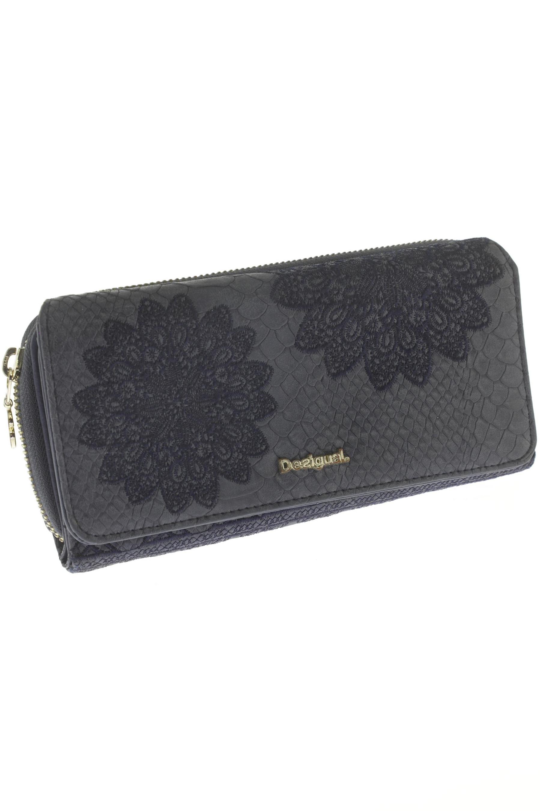 

Desigual Damen Portemonnaie, blau, Gr.