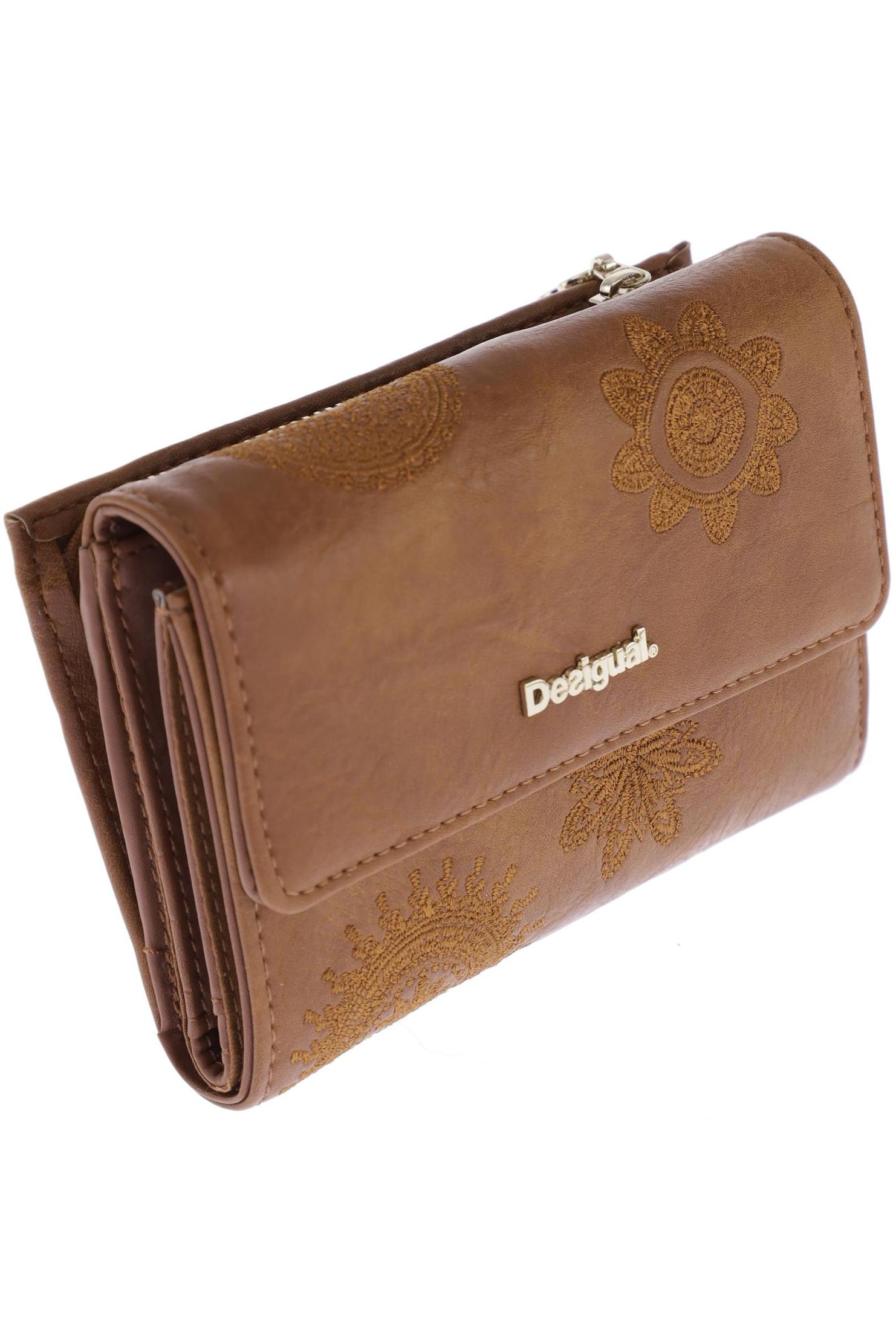 

Desigual Damen Portemonnaie, braun, Gr.