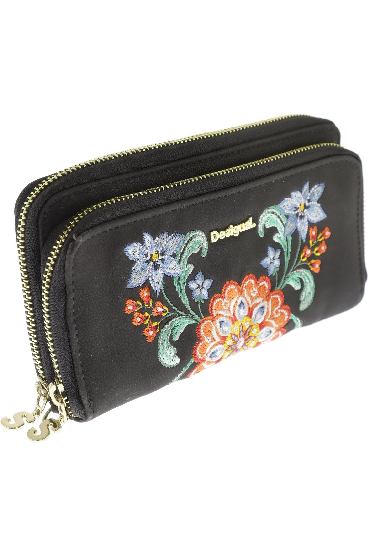 

Desigual Damen Portemonnaie, schwarz, Gr.