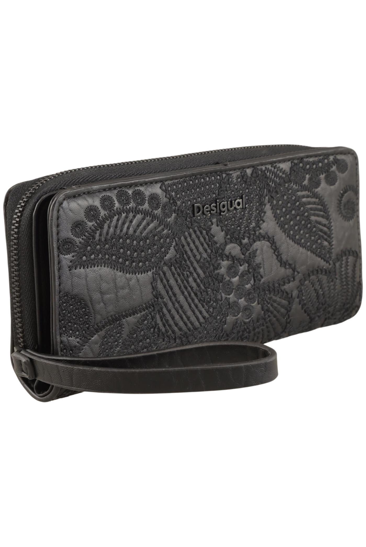 

Desigual Damen Portemonnaie, schwarz, Gr.