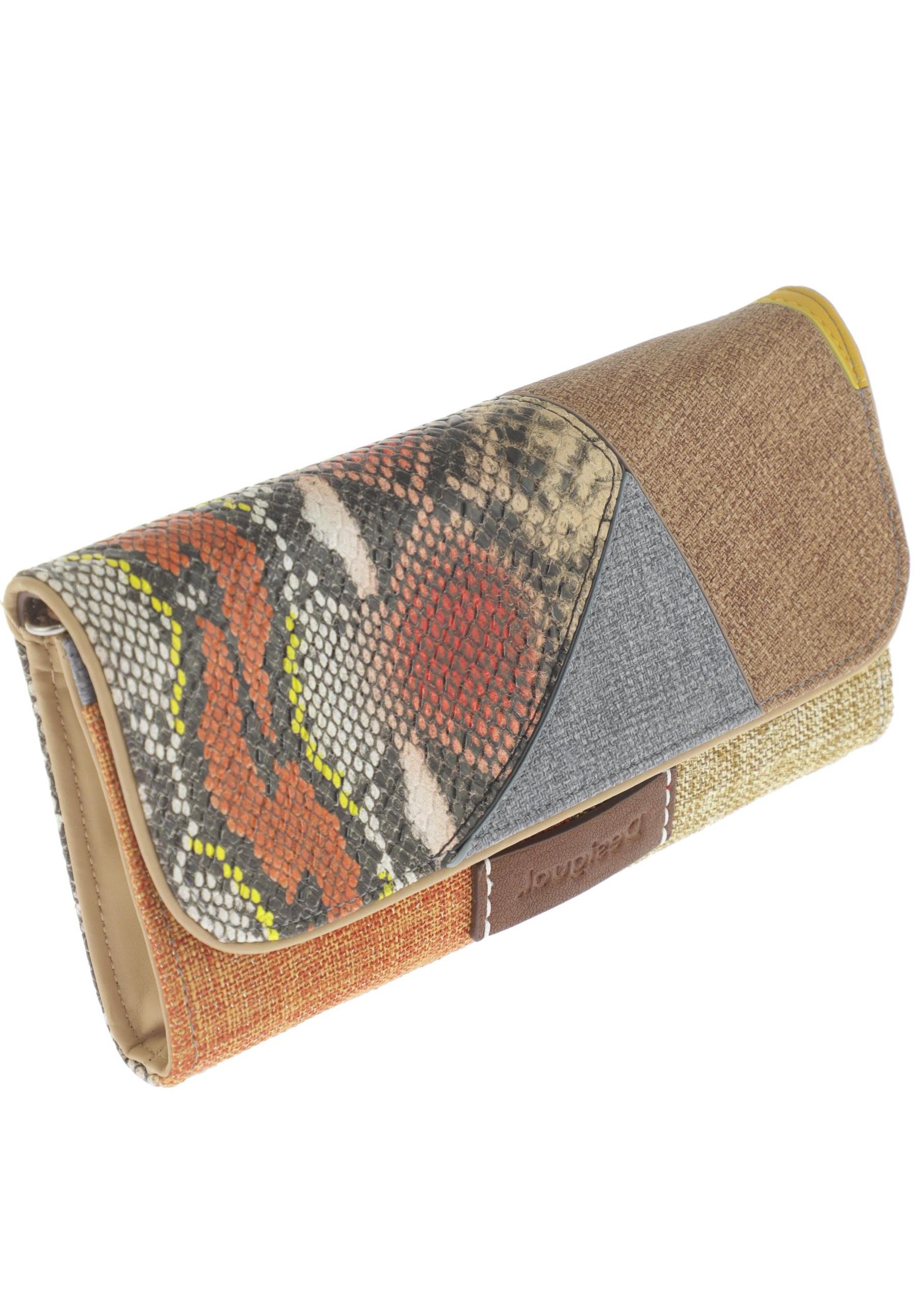 

Desigual Damen Portemonnaie, beige, Gr.