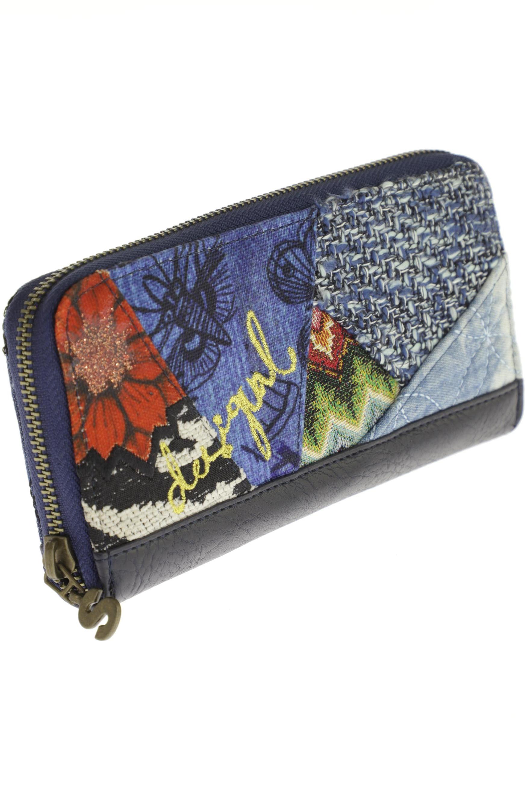 

Desigual Damen Portemonnaie, marineblau, Gr.