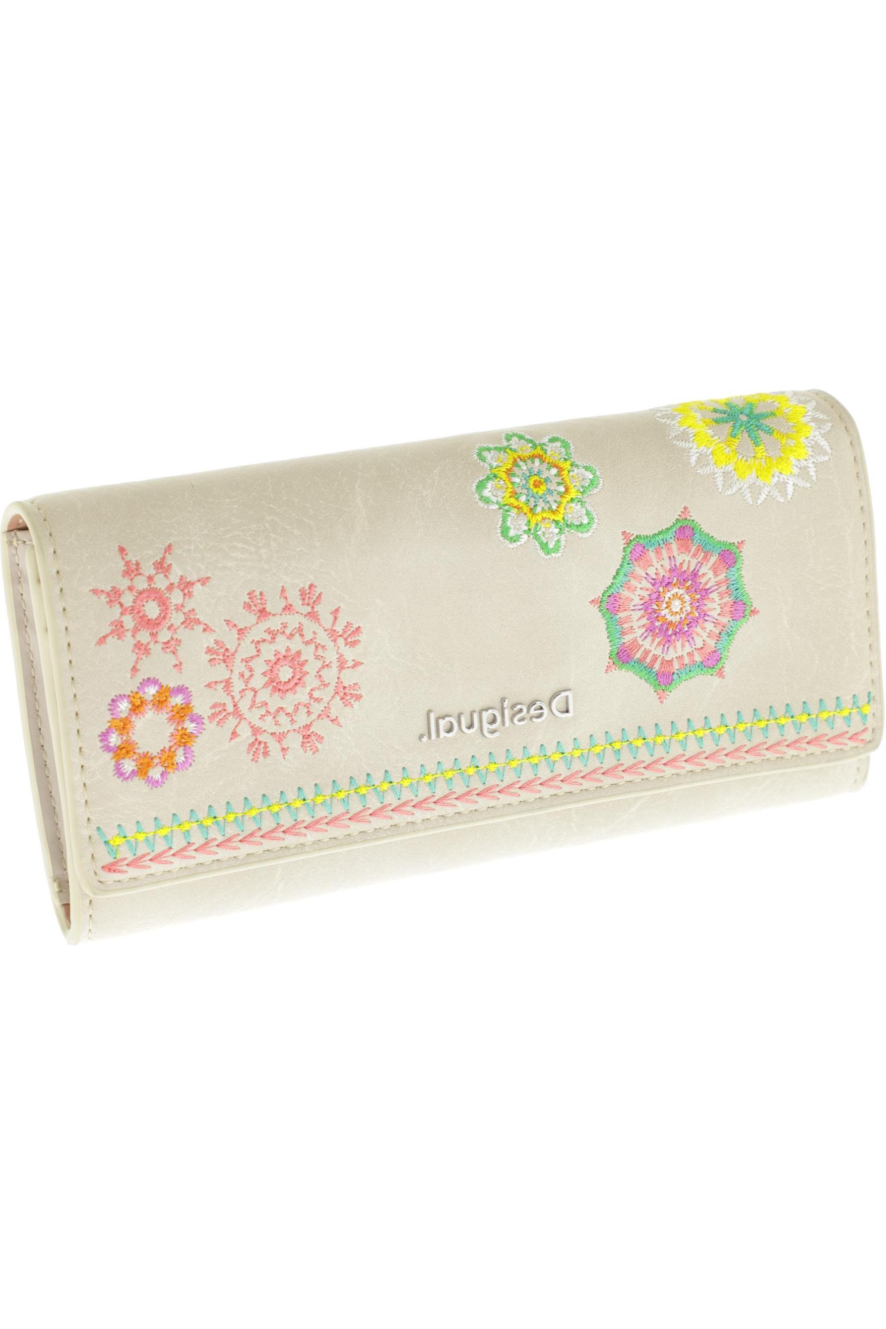 

Desigual Damen Portemonnaie, beige, Gr.