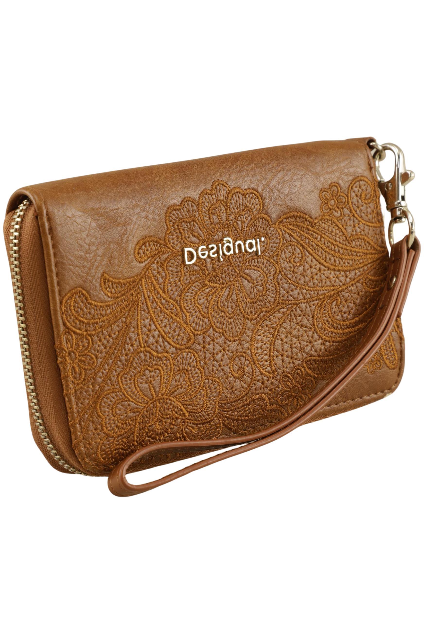 

Desigual Damen Portemonnaie, braun, Gr.