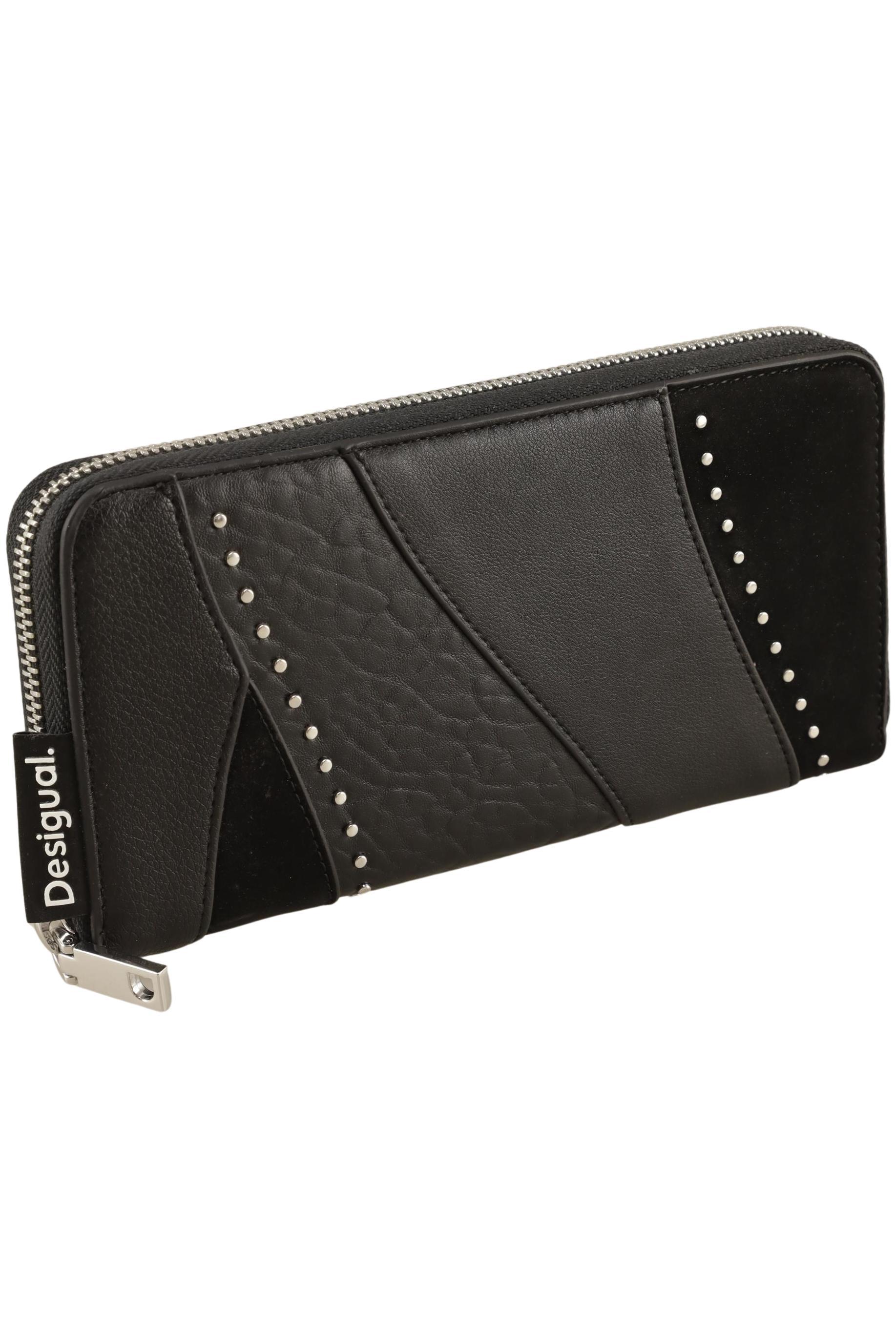 

Desigual Damen Portemonnaie, schwarz, Gr.