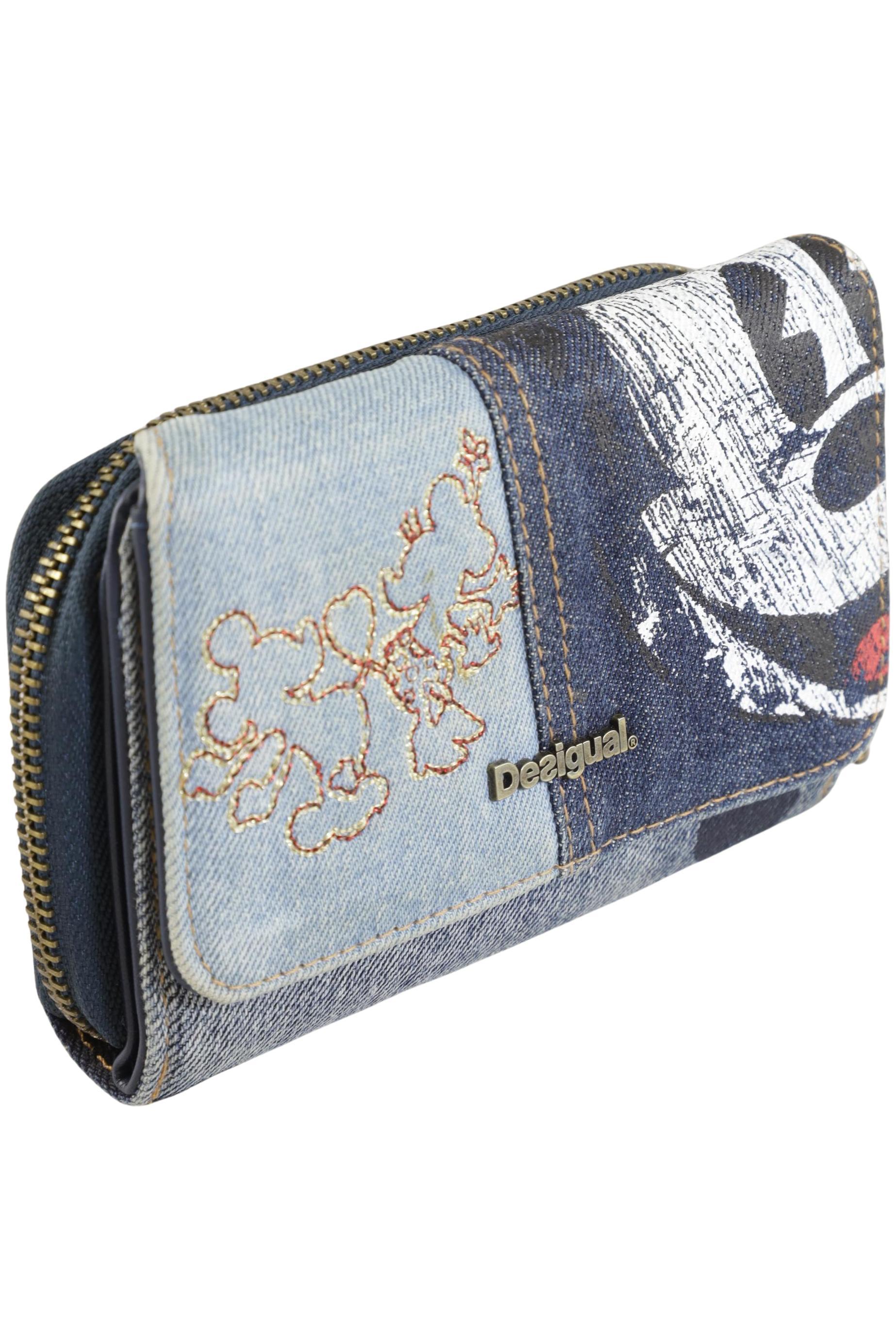 

Desigual Damen Portemonnaie, marineblau, Gr.