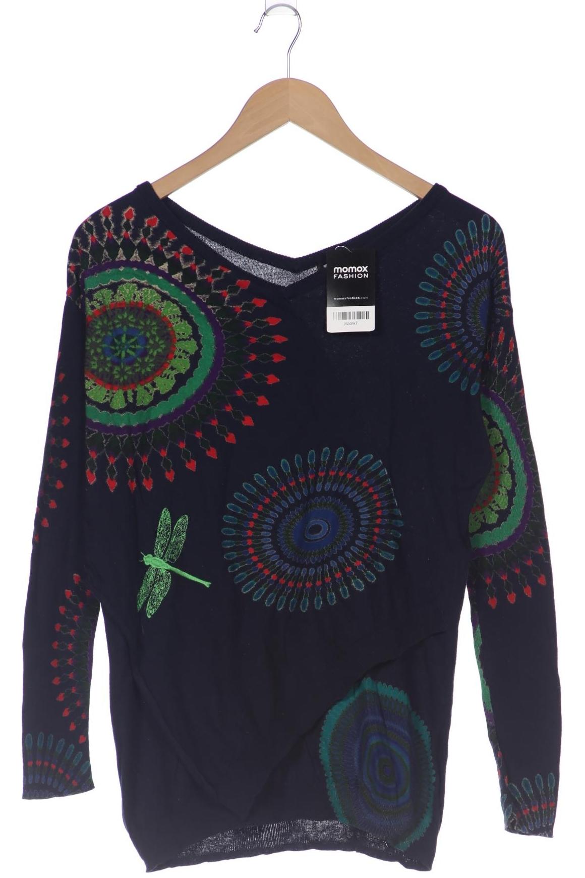 

Desigual Damen Pullover, marineblau, Gr. 42