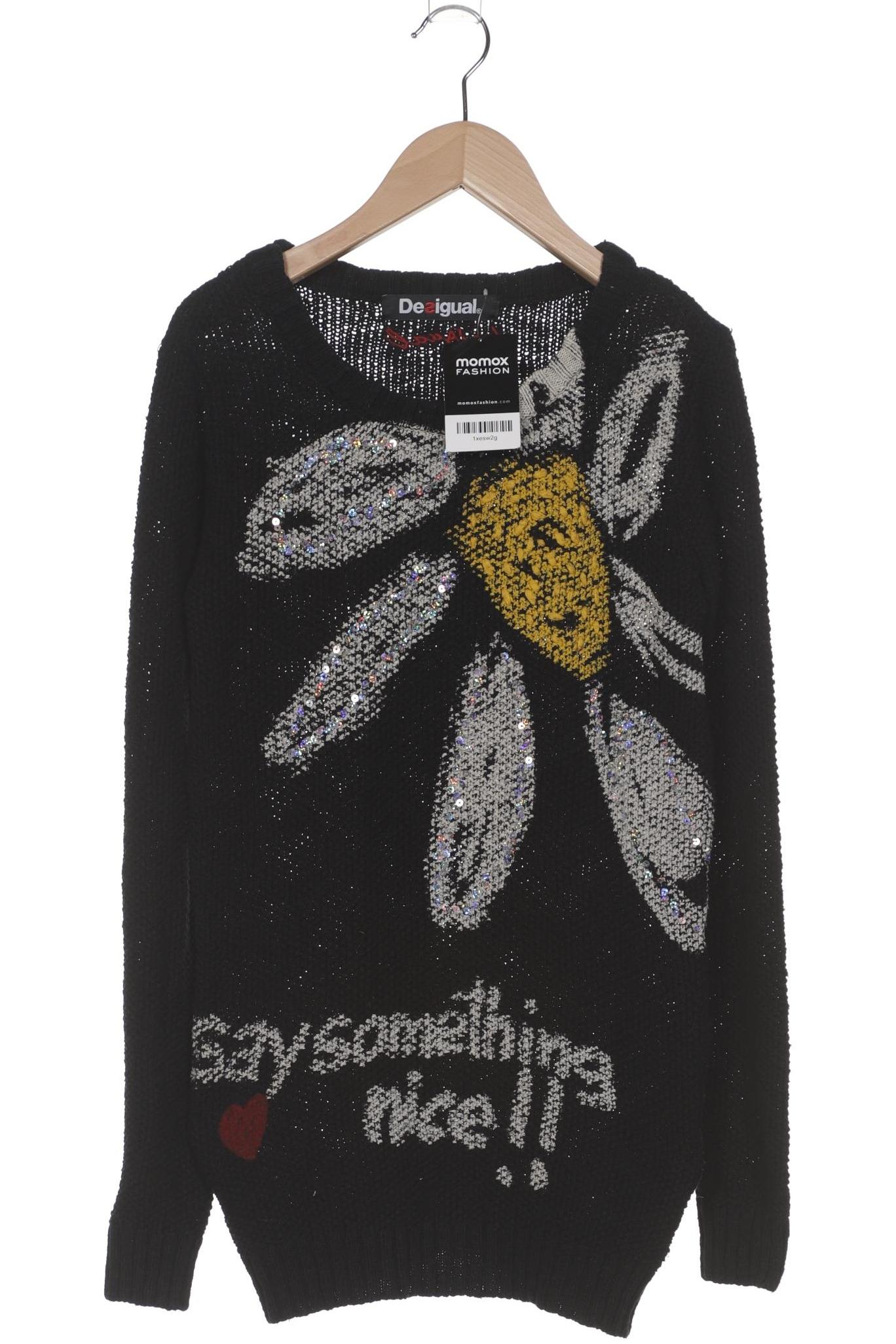 

Desigual Damen Pullover, schwarz, Gr. 38