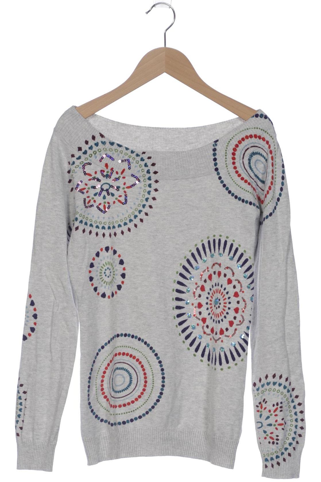 

Desigual Damen Pullover, grau, Gr. 38