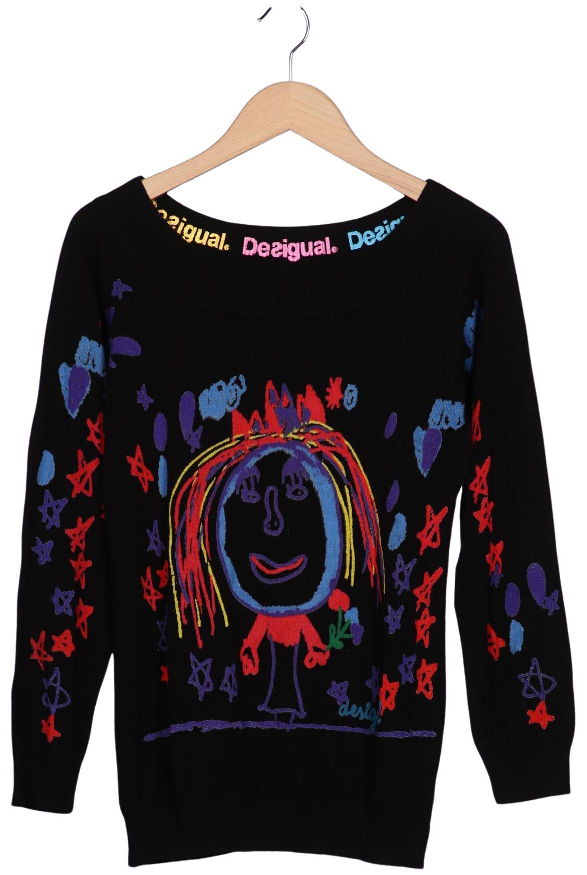 

Desigual Damen Pullover, schwarz, Gr. 44