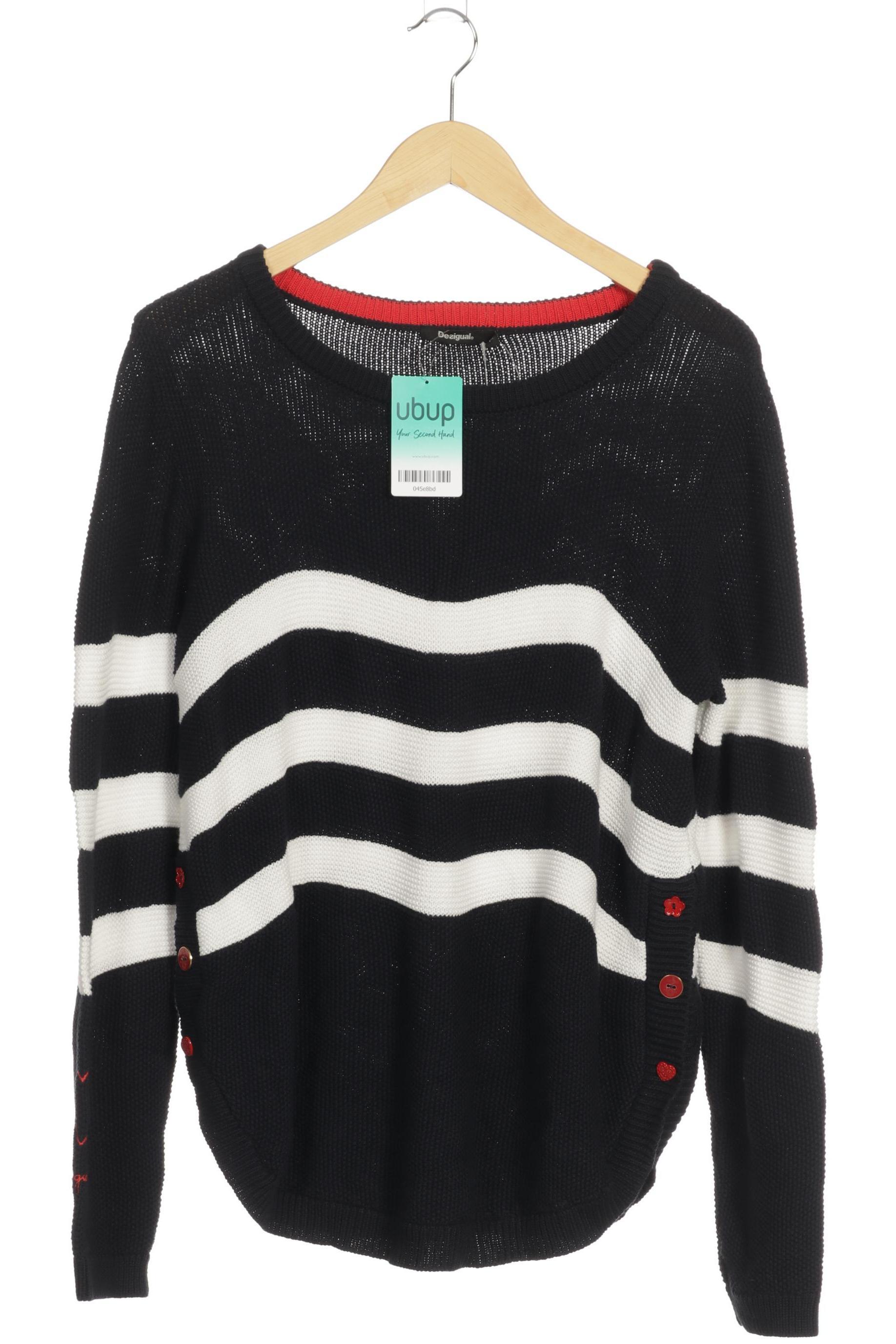 

Desigual Damen Pullover, blau, Gr.