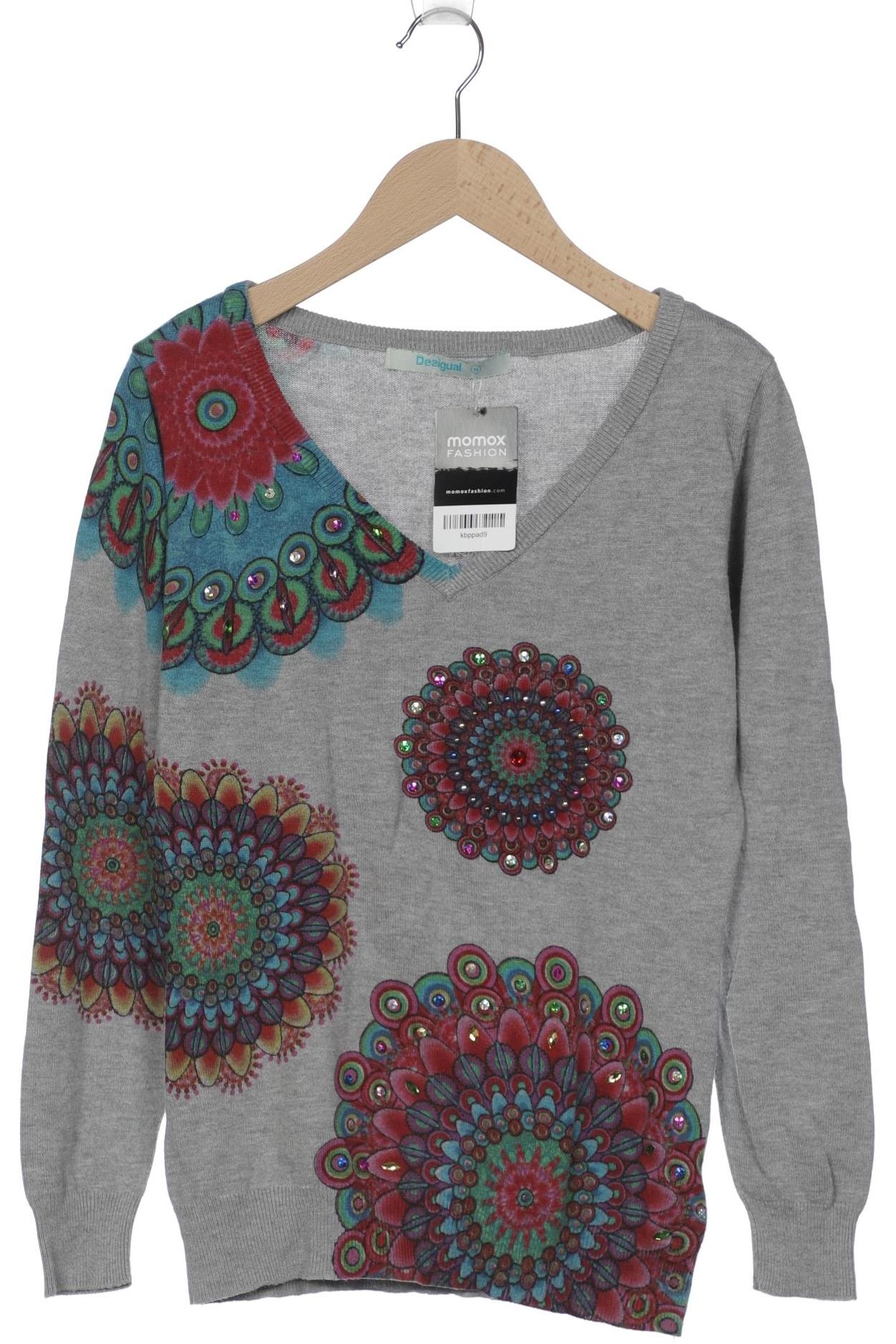 

Desigual Damen Pullover, grau, Gr. 38