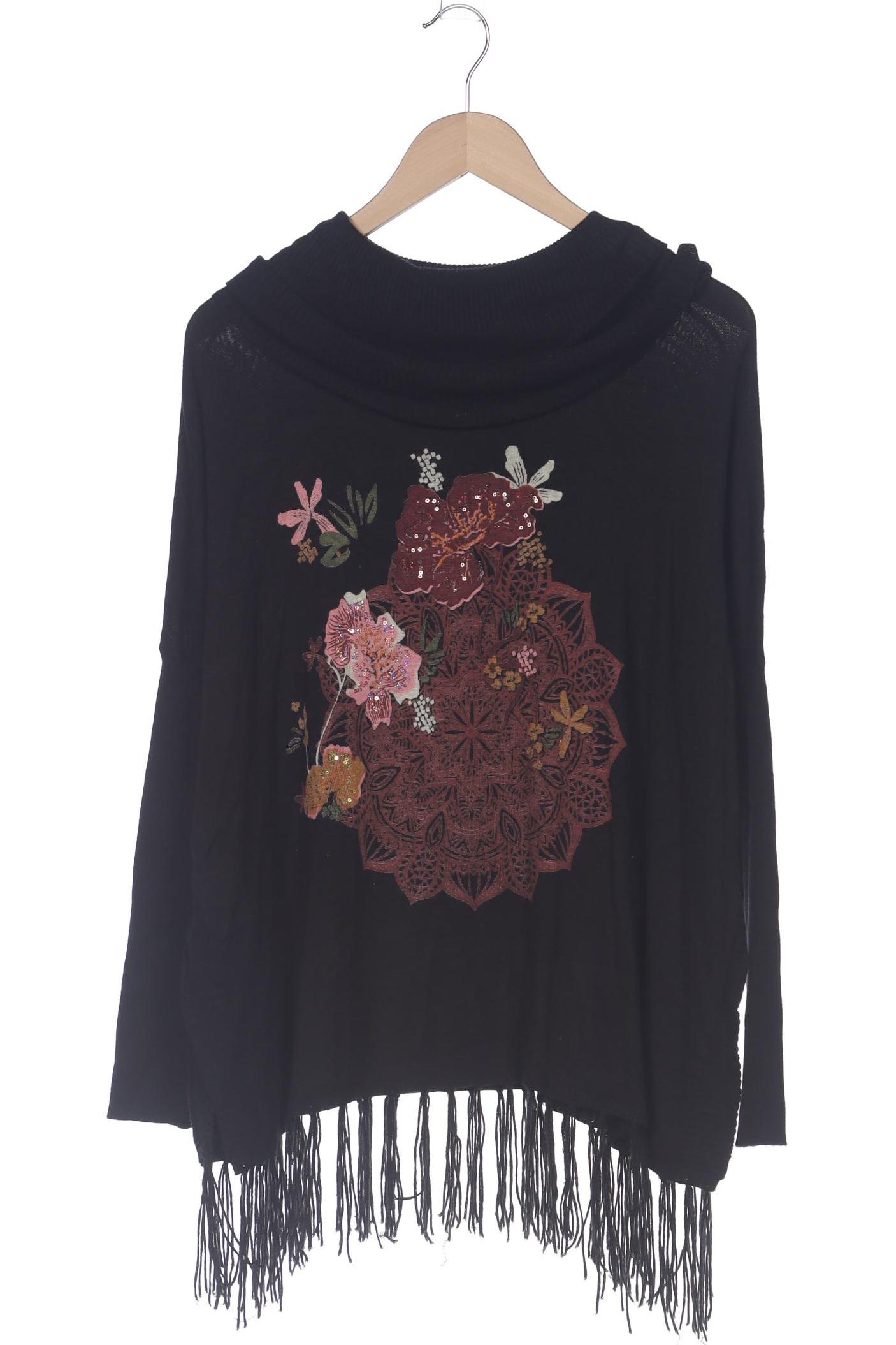 

Desigual Damen Pullover, schwarz, Gr. 38