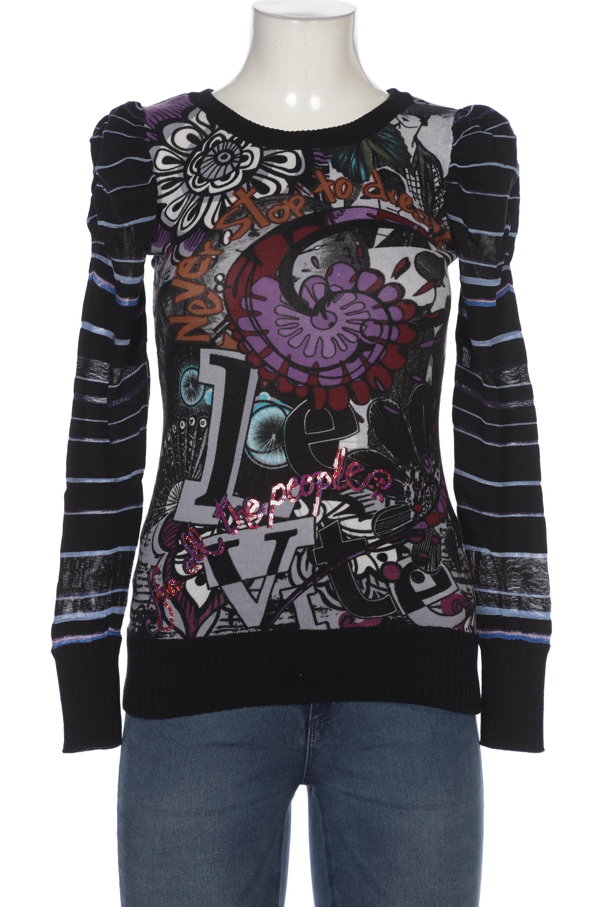 

Desigual Damen Pullover, schwarz
