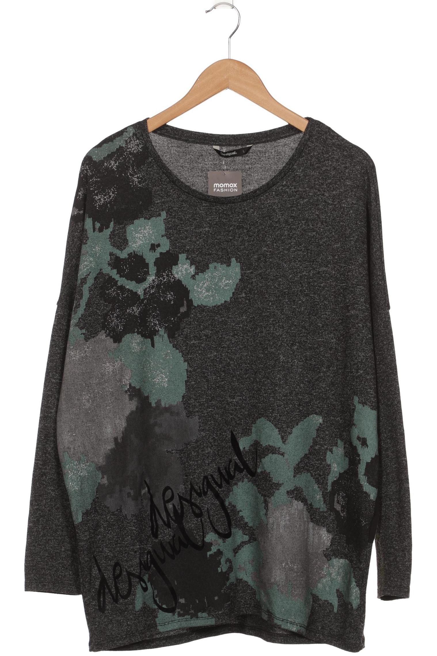 

Desigual Damen Pullover, grau, Gr. 42