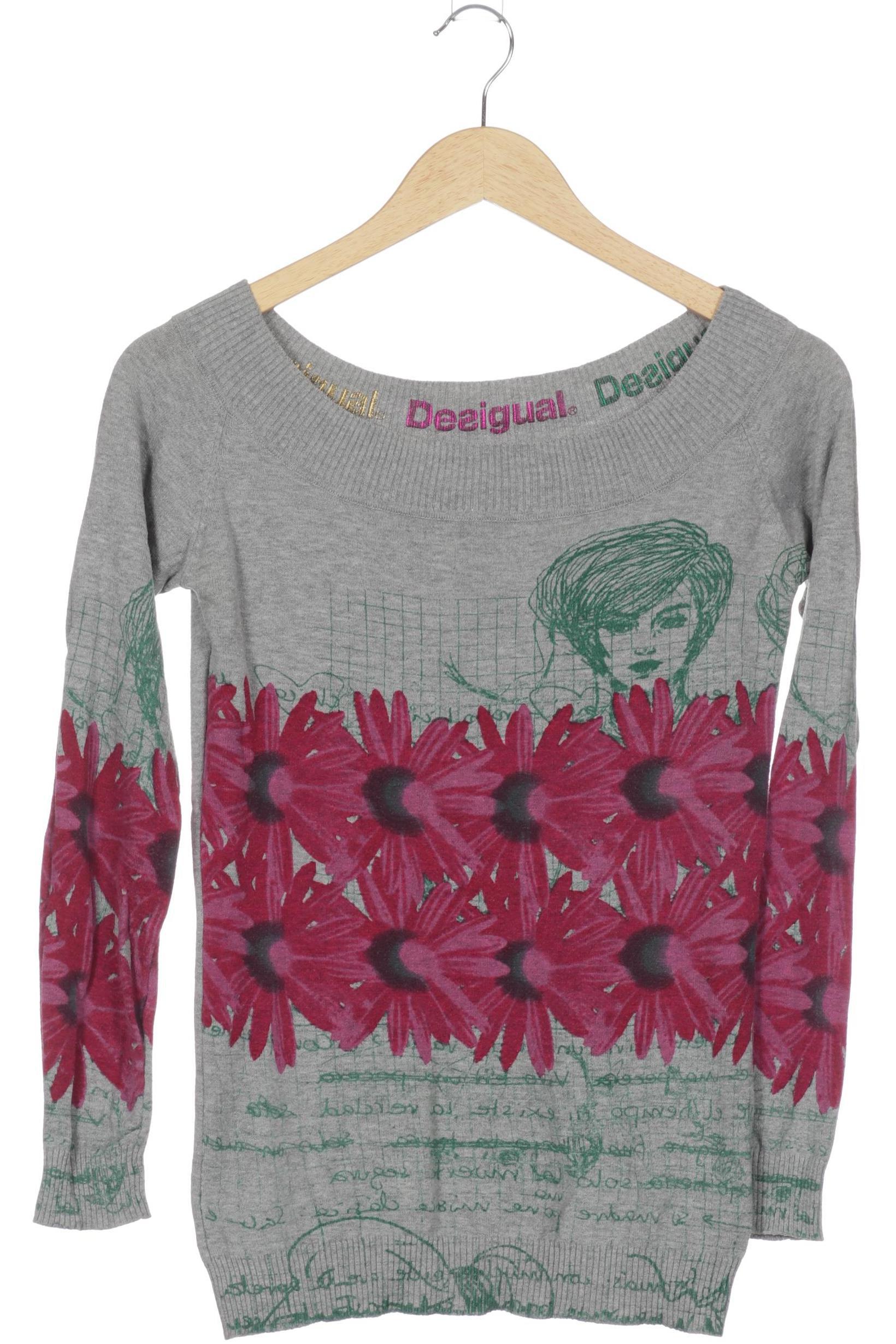 

Desigual Damen Pullover, grau, Gr.