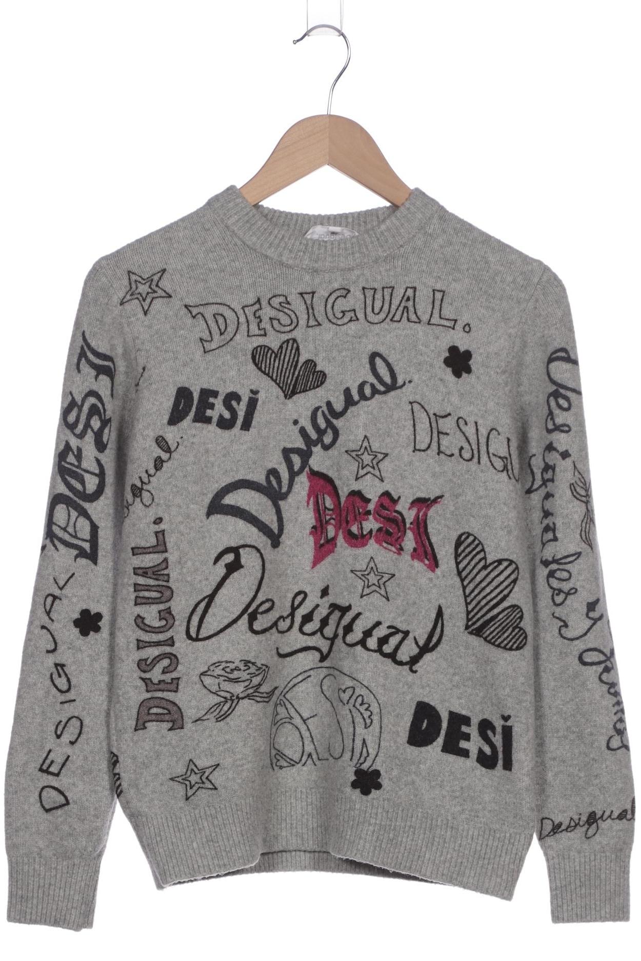 

Desigual Damen Pullover, grau, Gr. 36