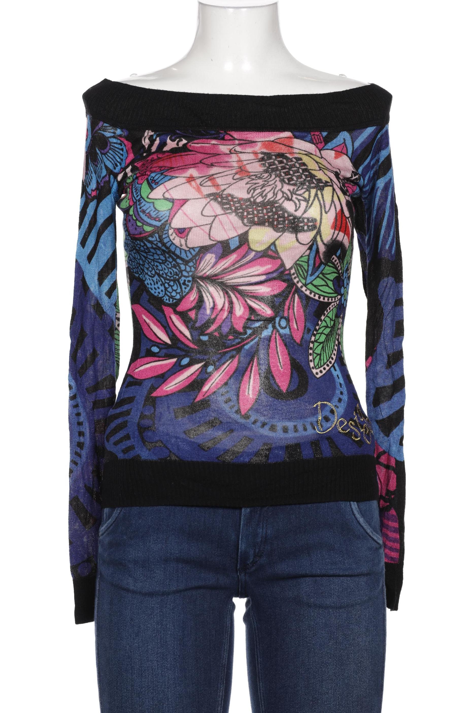 

Desigual Damen Pullover, marineblau, Gr. 36