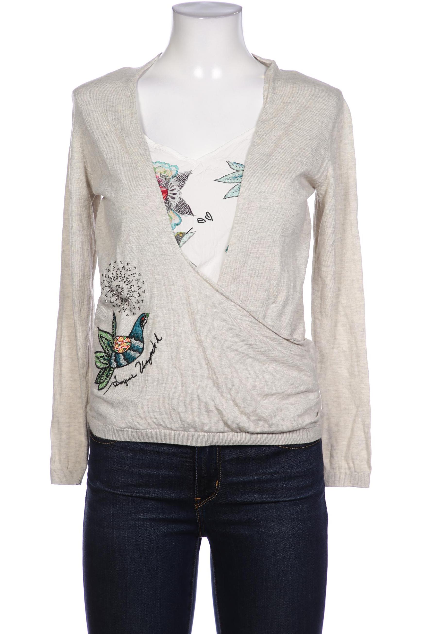 

Desigual Damen Pullover, grau, Gr. 36