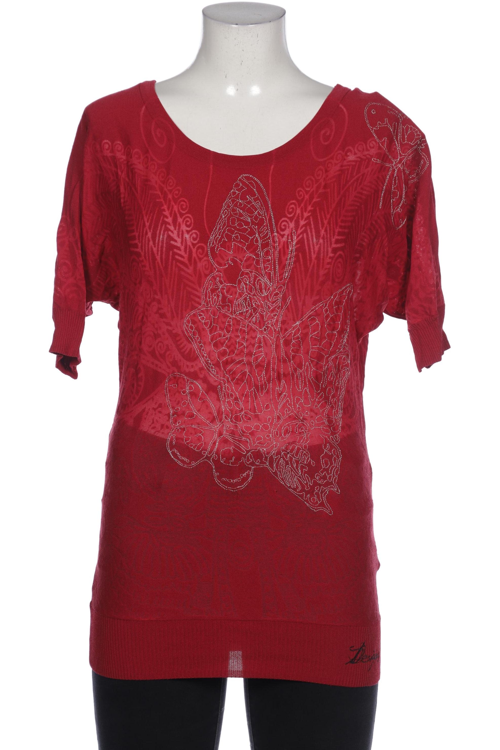 

Desigual Damen Pullover, rot, Gr. 42