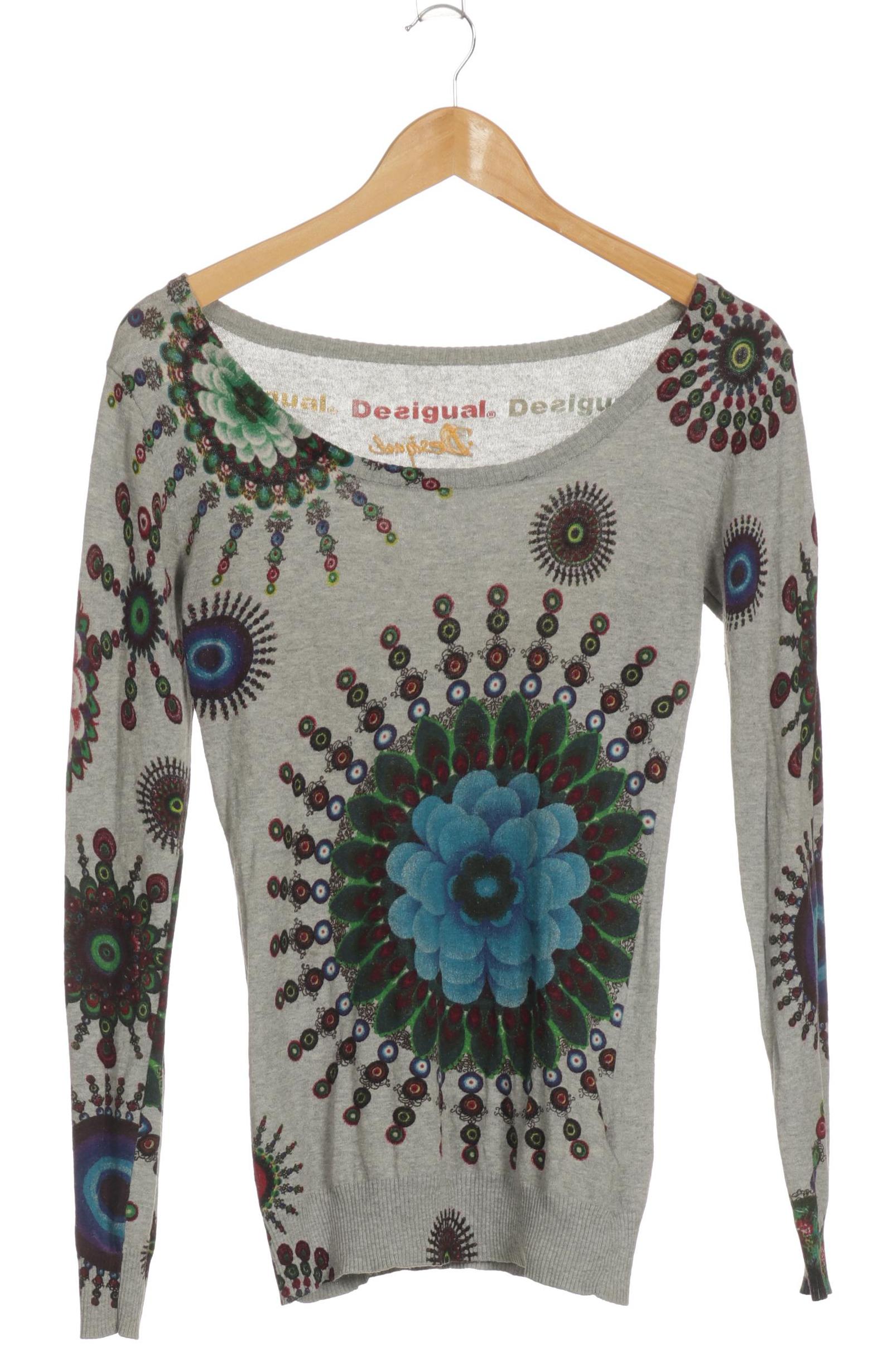 

Desigual Damen Pullover, grau, Gr. 36