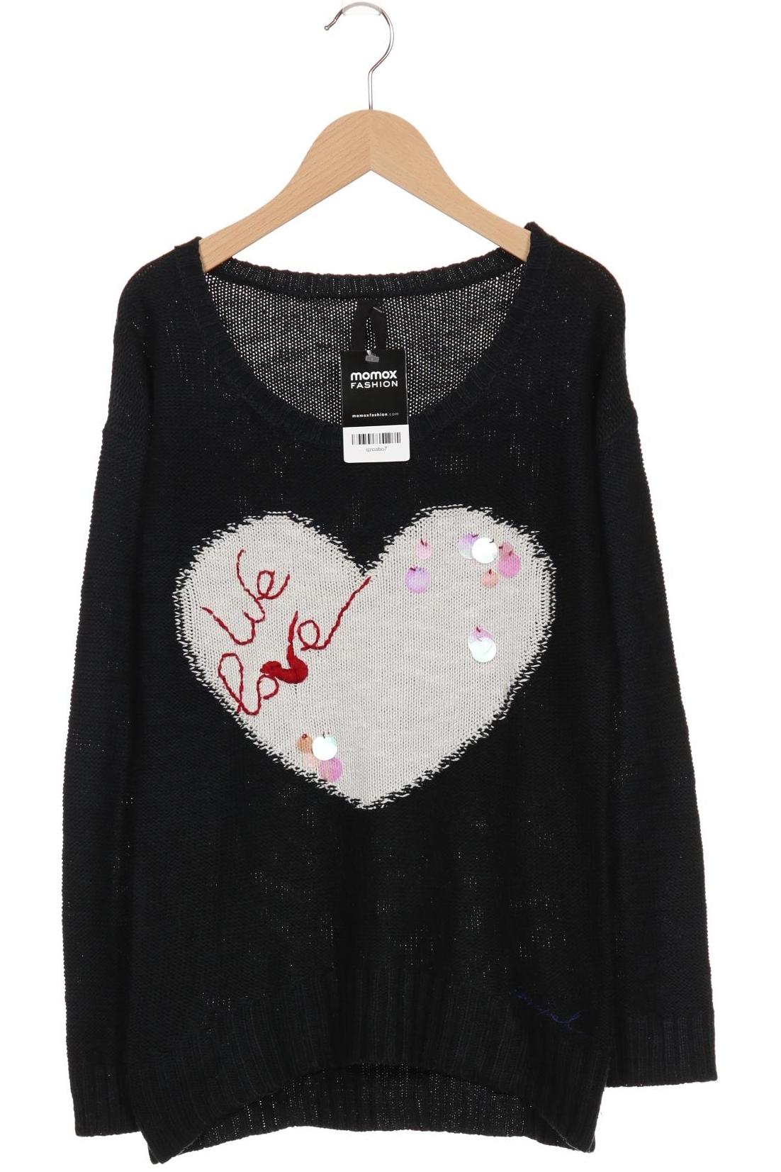 

Desigual Damen Pullover, schwarz, Gr. 38