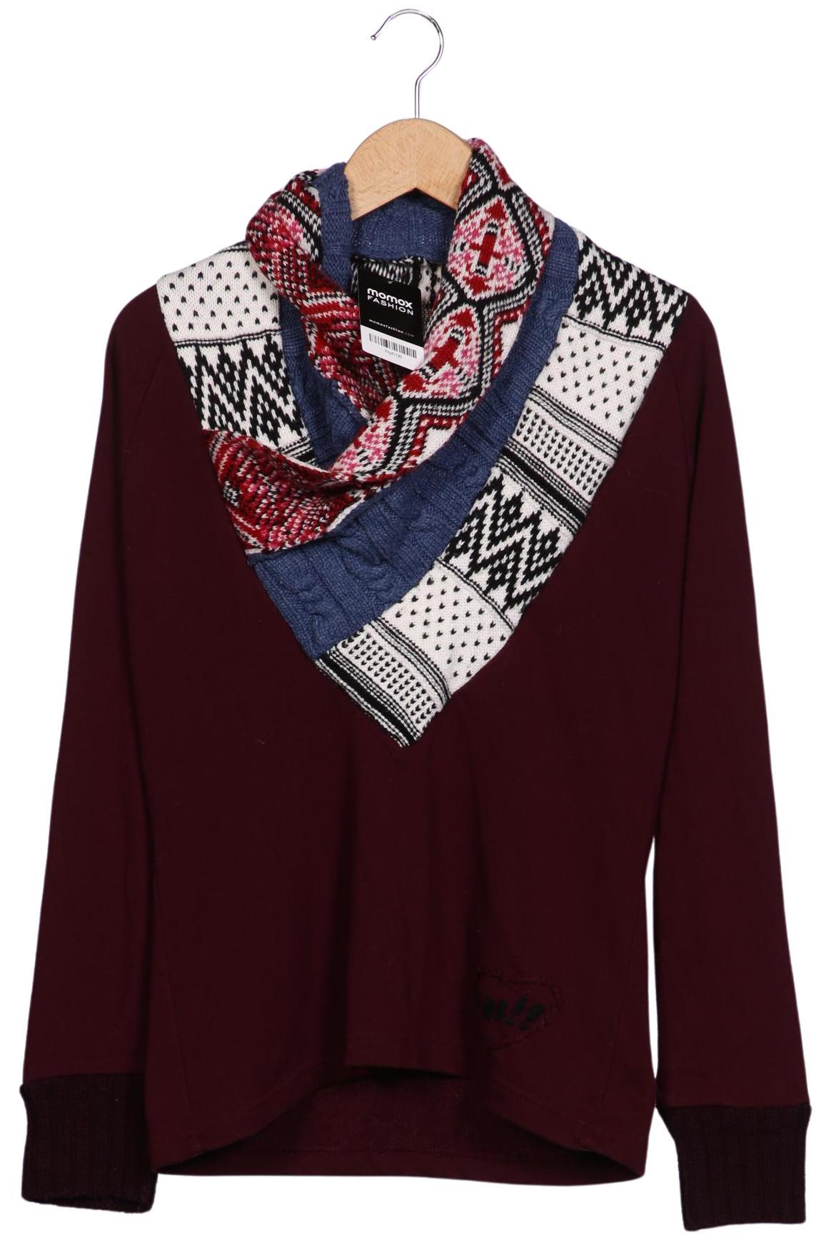 

Desigual Damen Pullover, bordeaux, Gr. 42