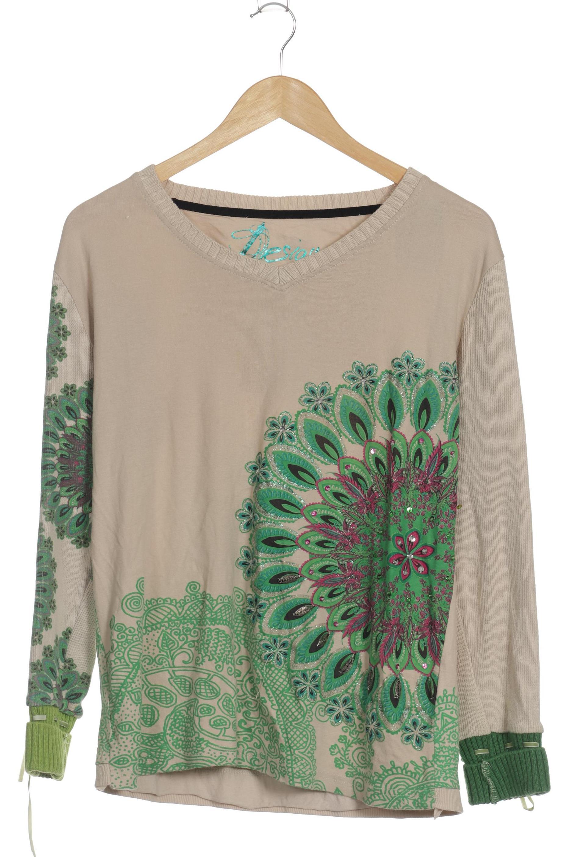 

Desigual Damen Pullover, beige, Gr.