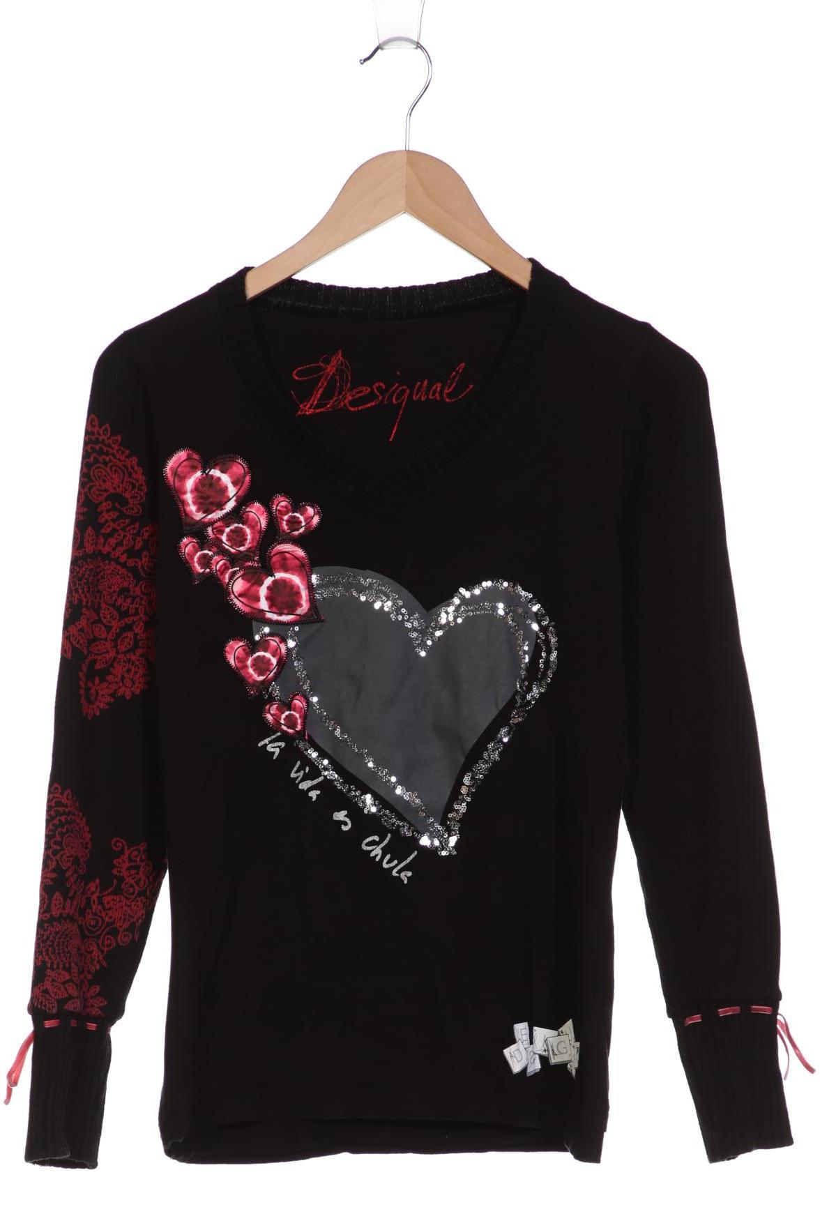 

Desigual Damen Pullover, schwarz, Gr. 36