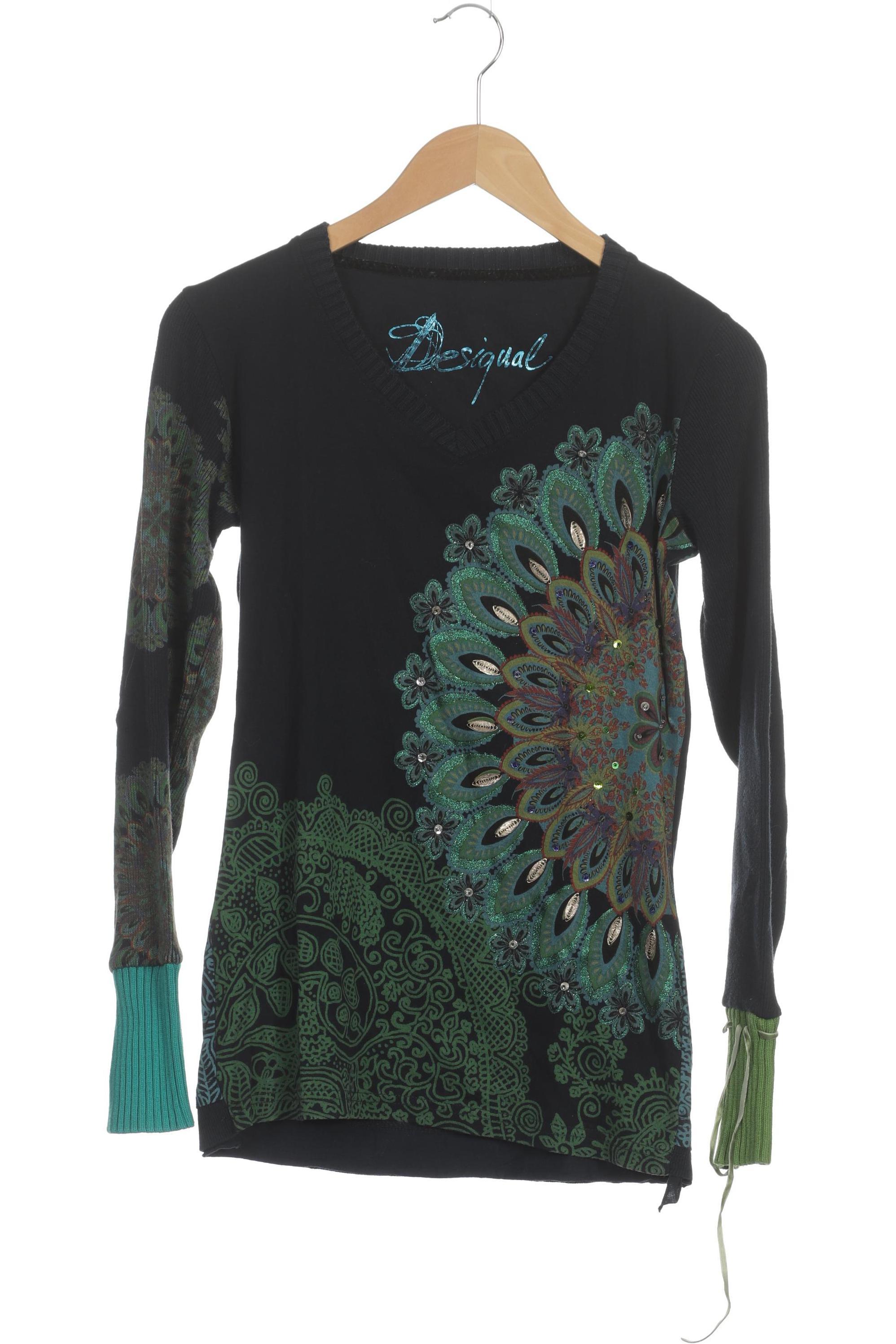 

Desigual Damen Pullover, blau, Gr.