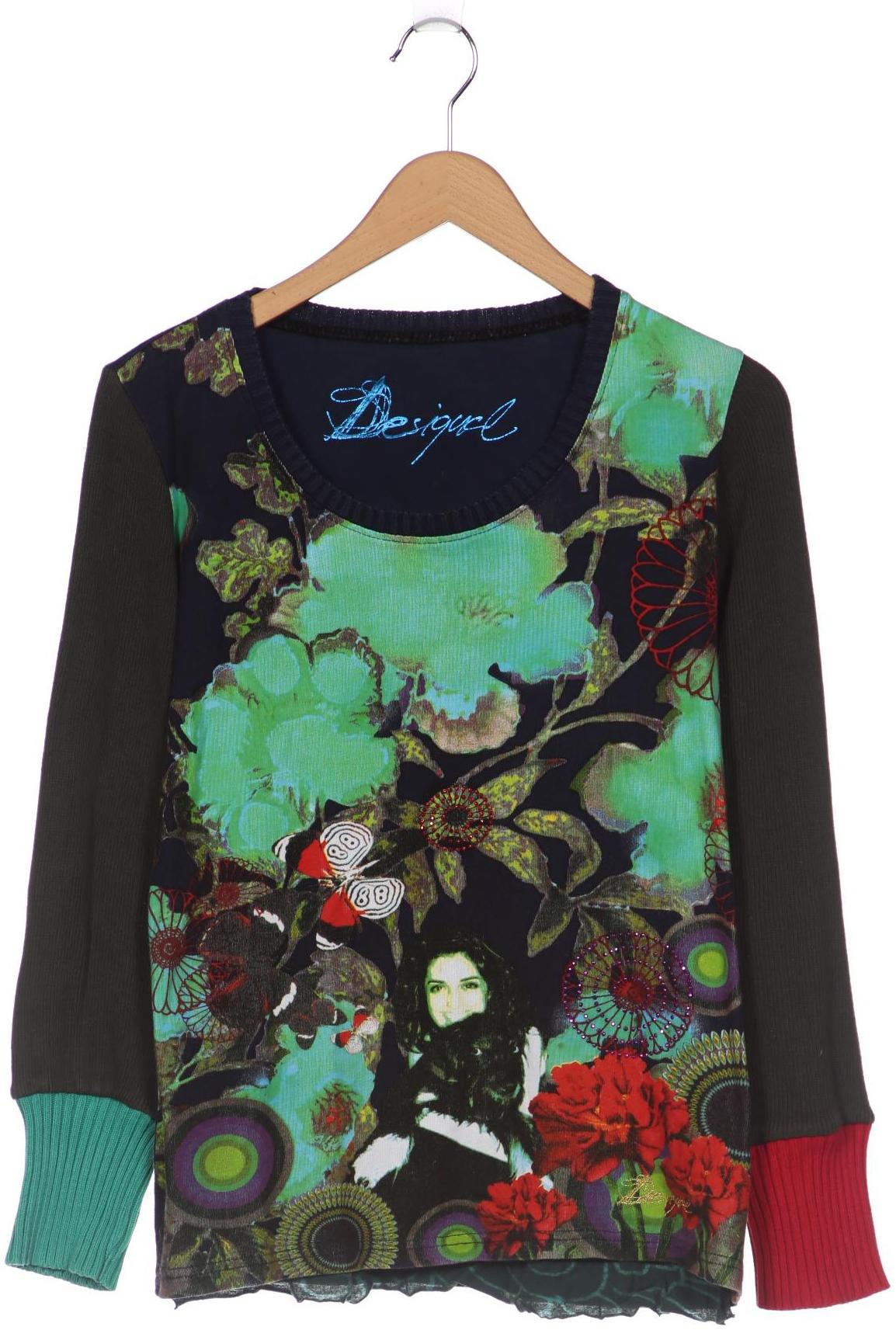 

Desigual Damen Pullover, grün, Gr. 44