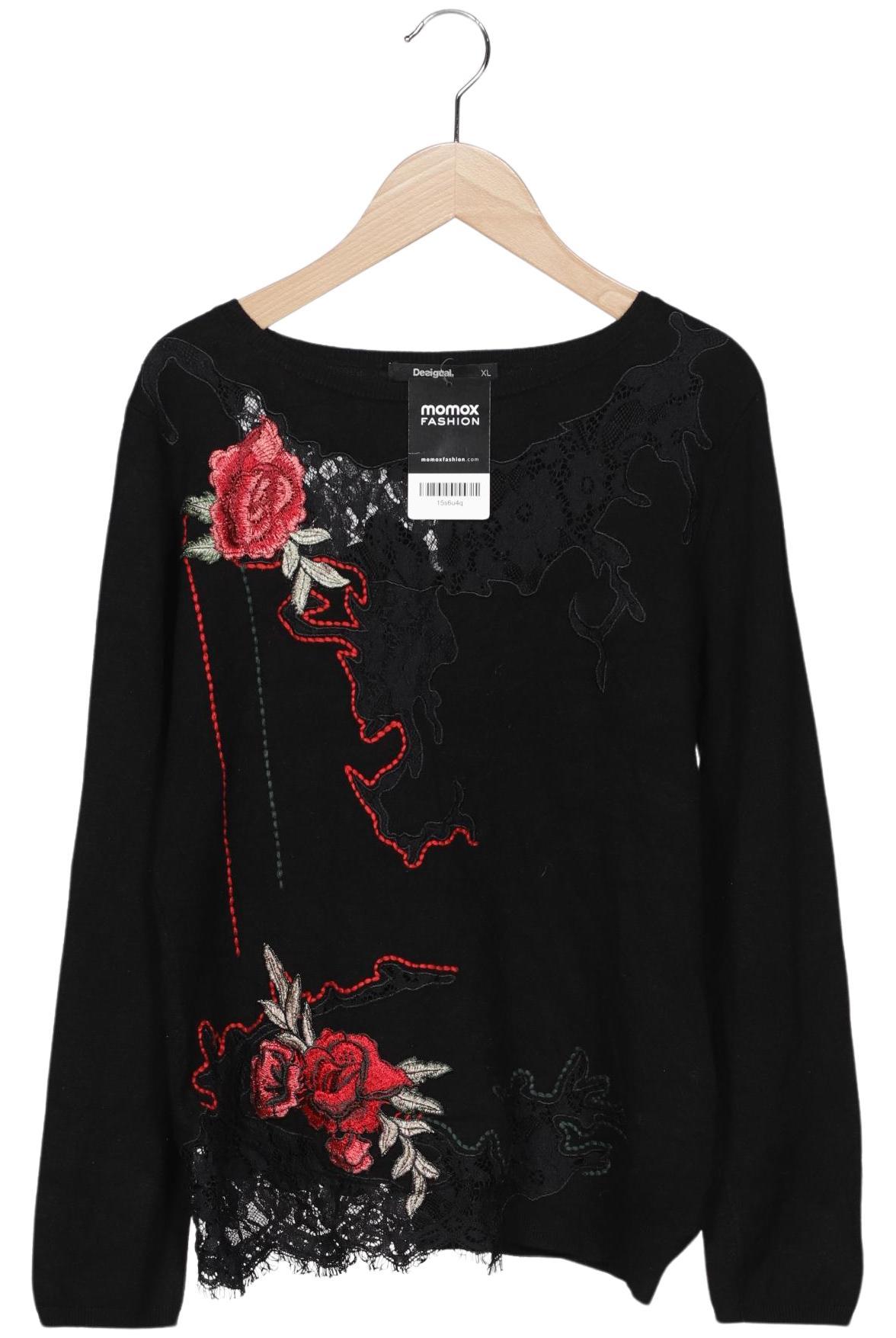 

Desigual Damen Pullover, schwarz, Gr. 44