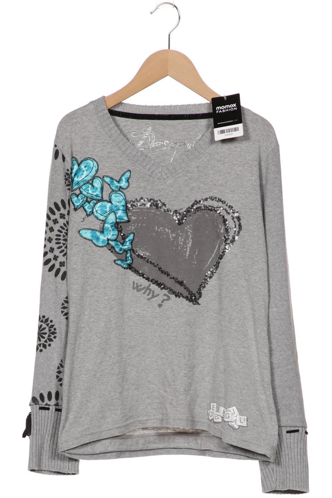 

Desigual Damen Pullover, grau