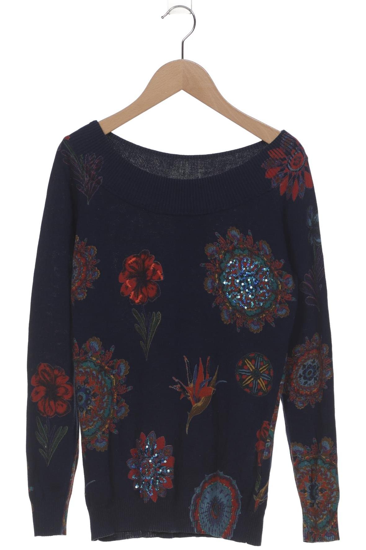 

Desigual Damen Pullover, marineblau, Gr. 36