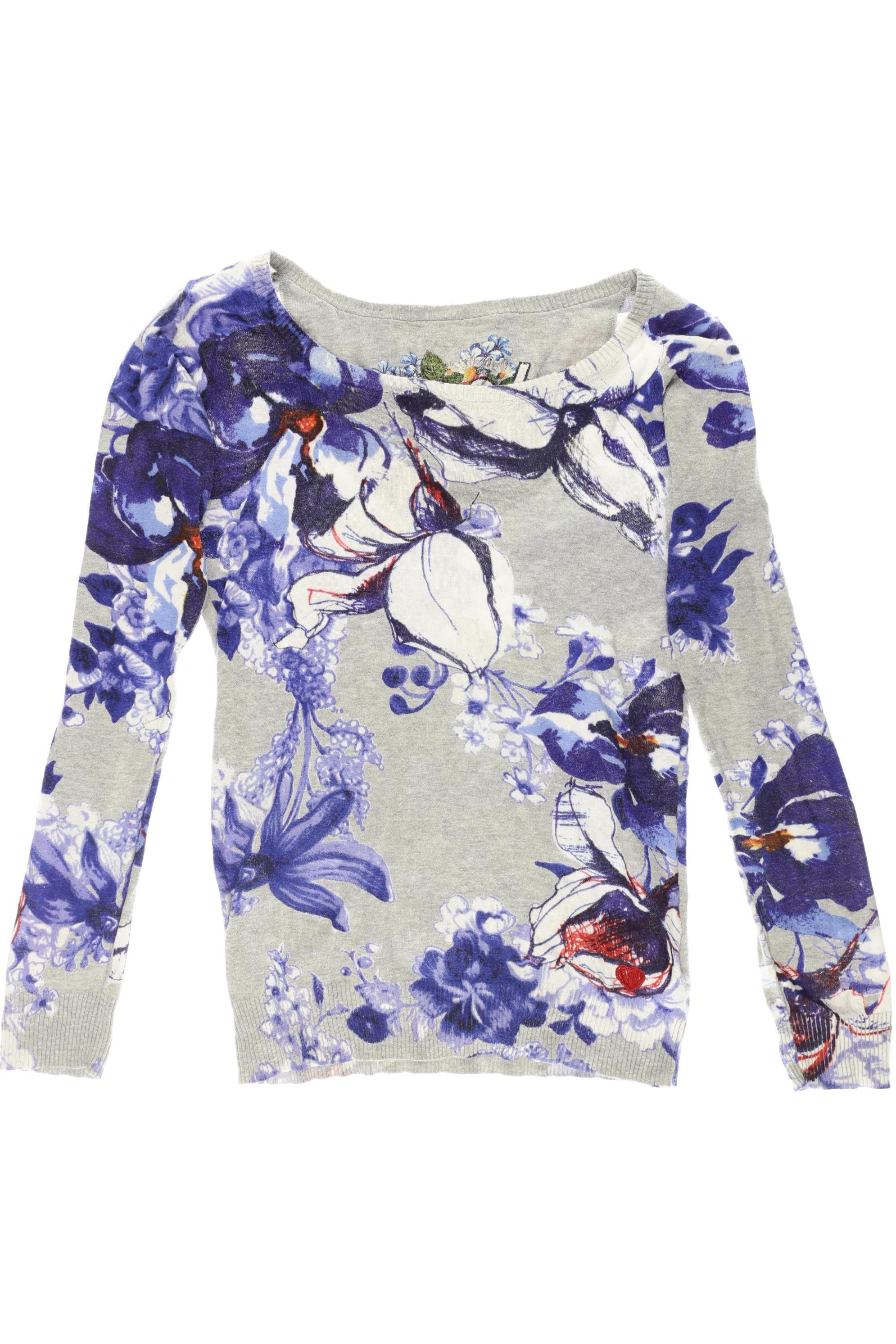 

Desigual Damen Pullover, blau, Gr.