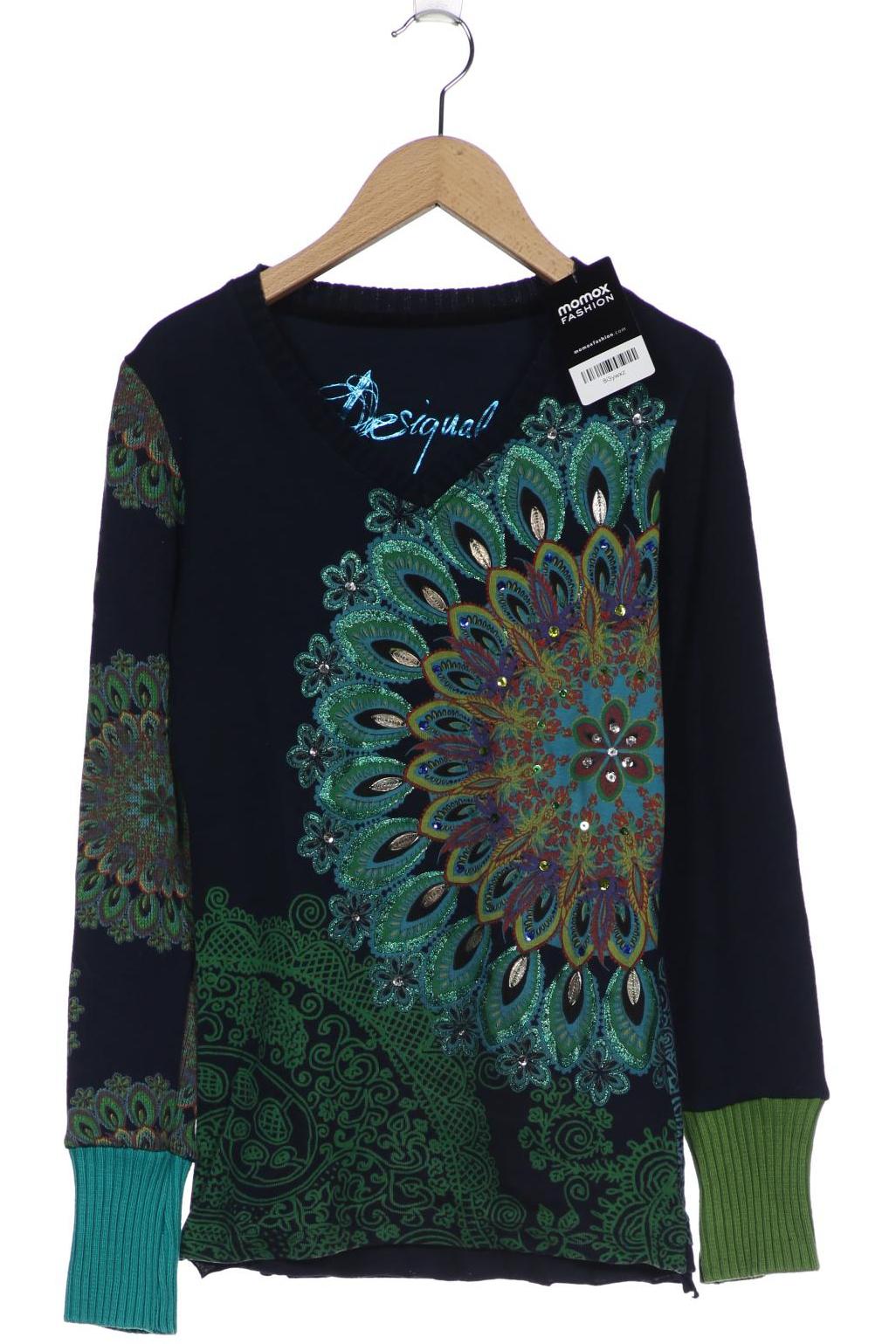 

Desigual Damen Pullover, marineblau, Gr. 36