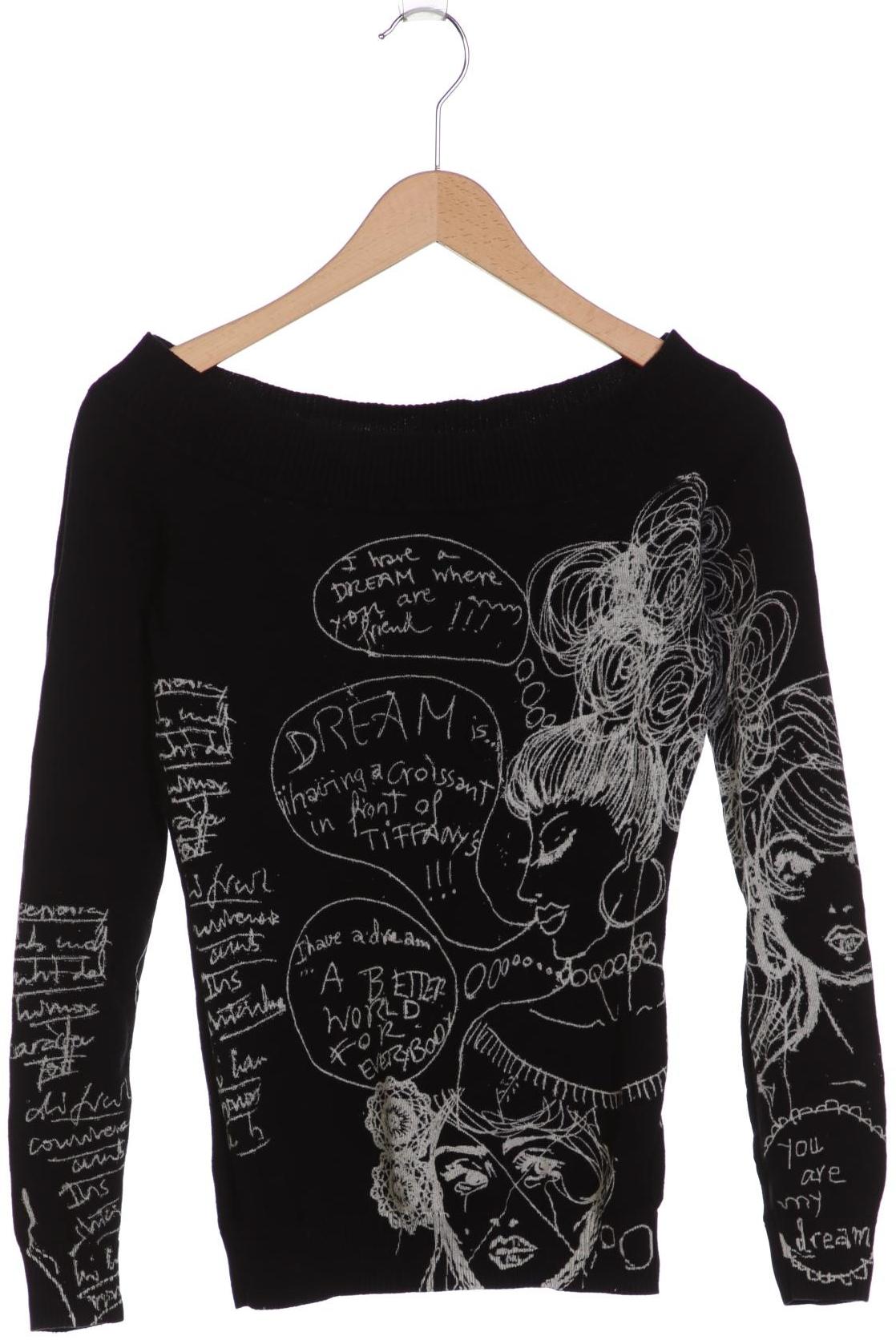 

Desigual Damen Pullover, schwarz, Gr. 34