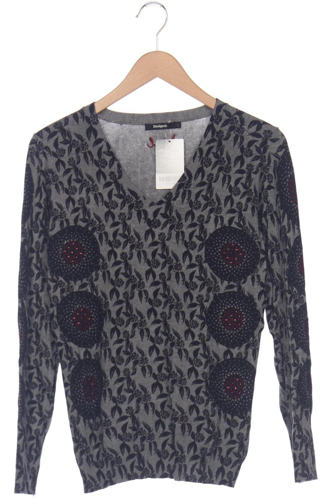 

Desigual Damen Pullover, grau, Gr. 42
