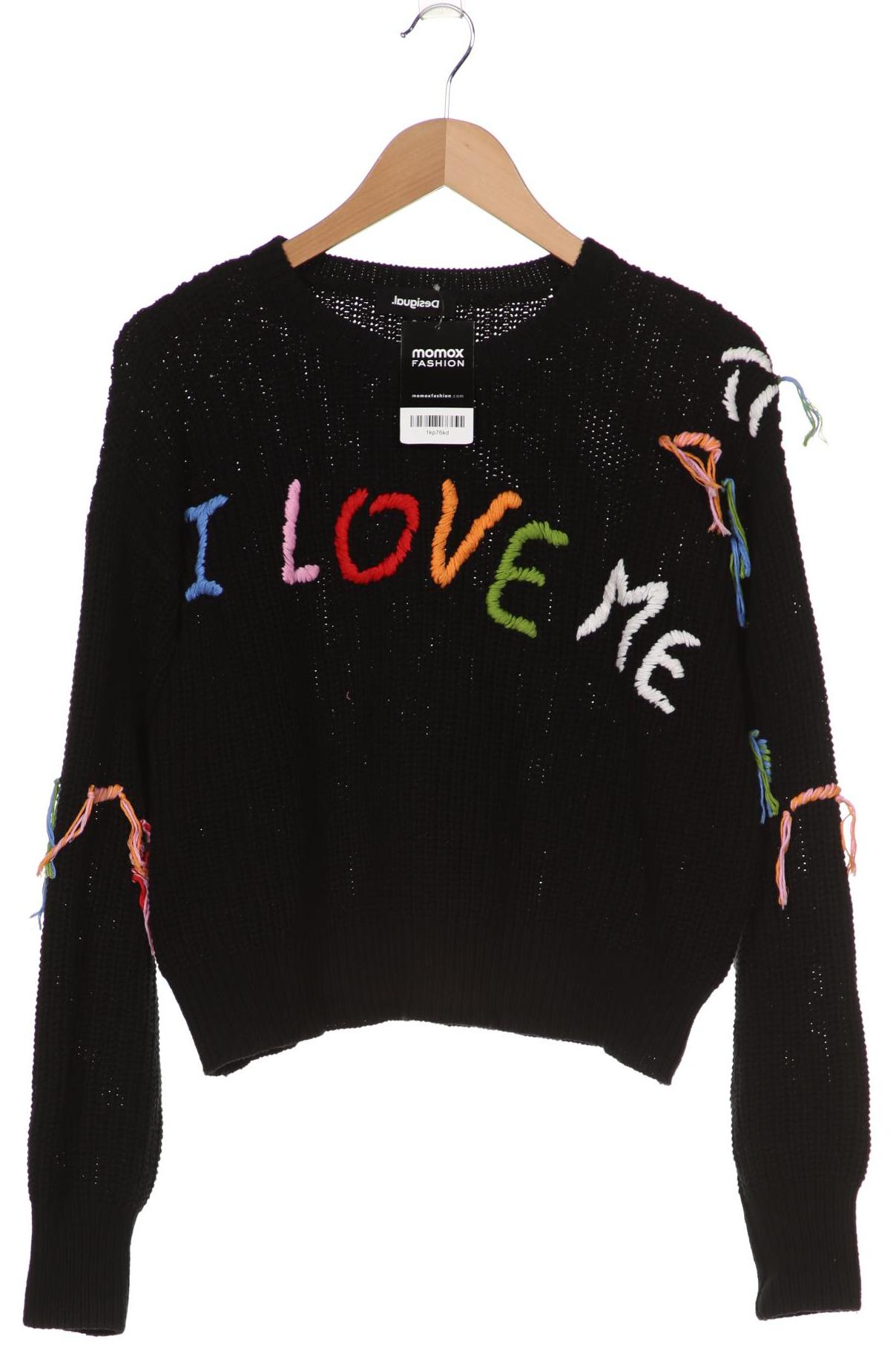 

Desigual Damen Pullover, schwarz