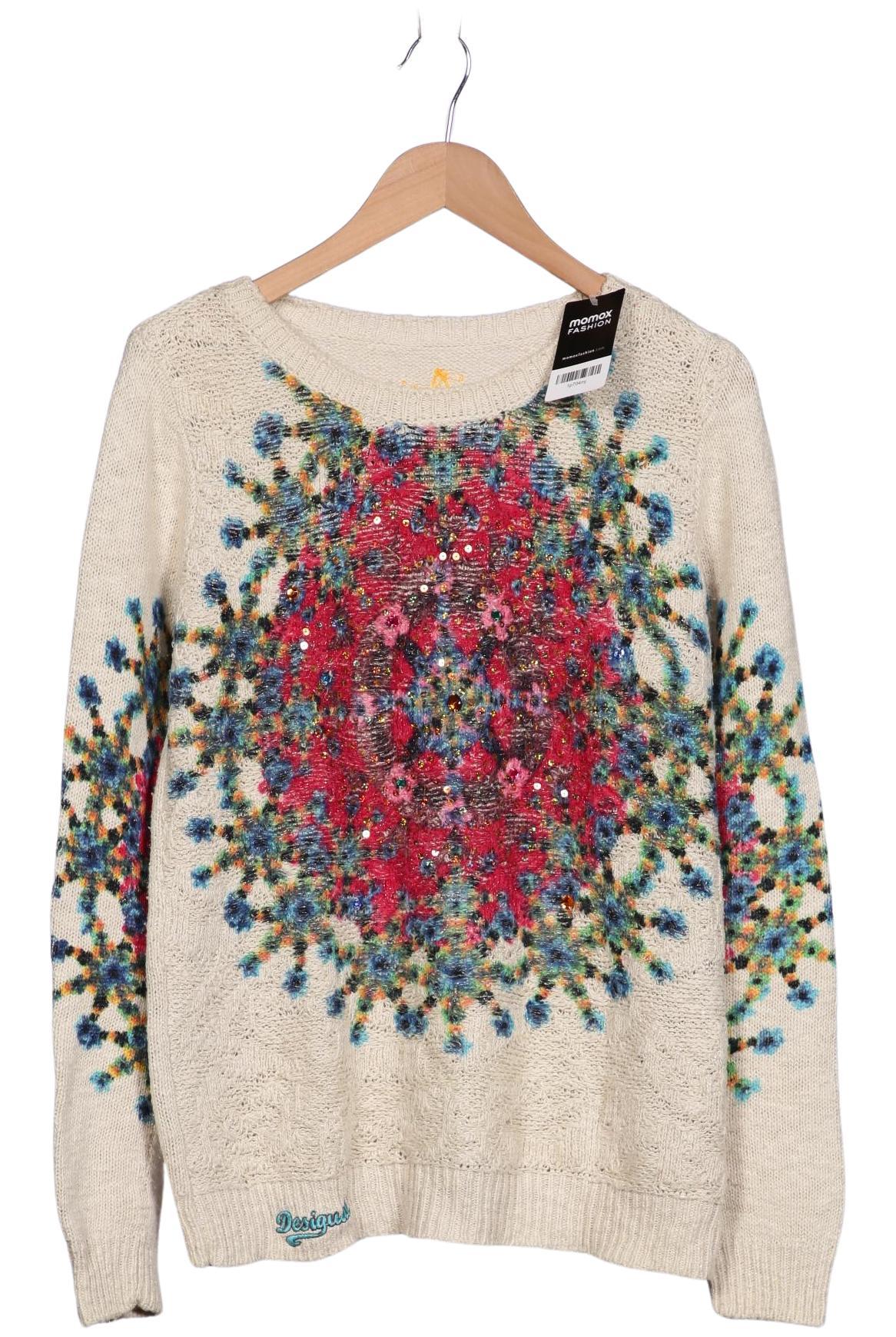 

Desigual Damen Pullover, beige, Gr. 42