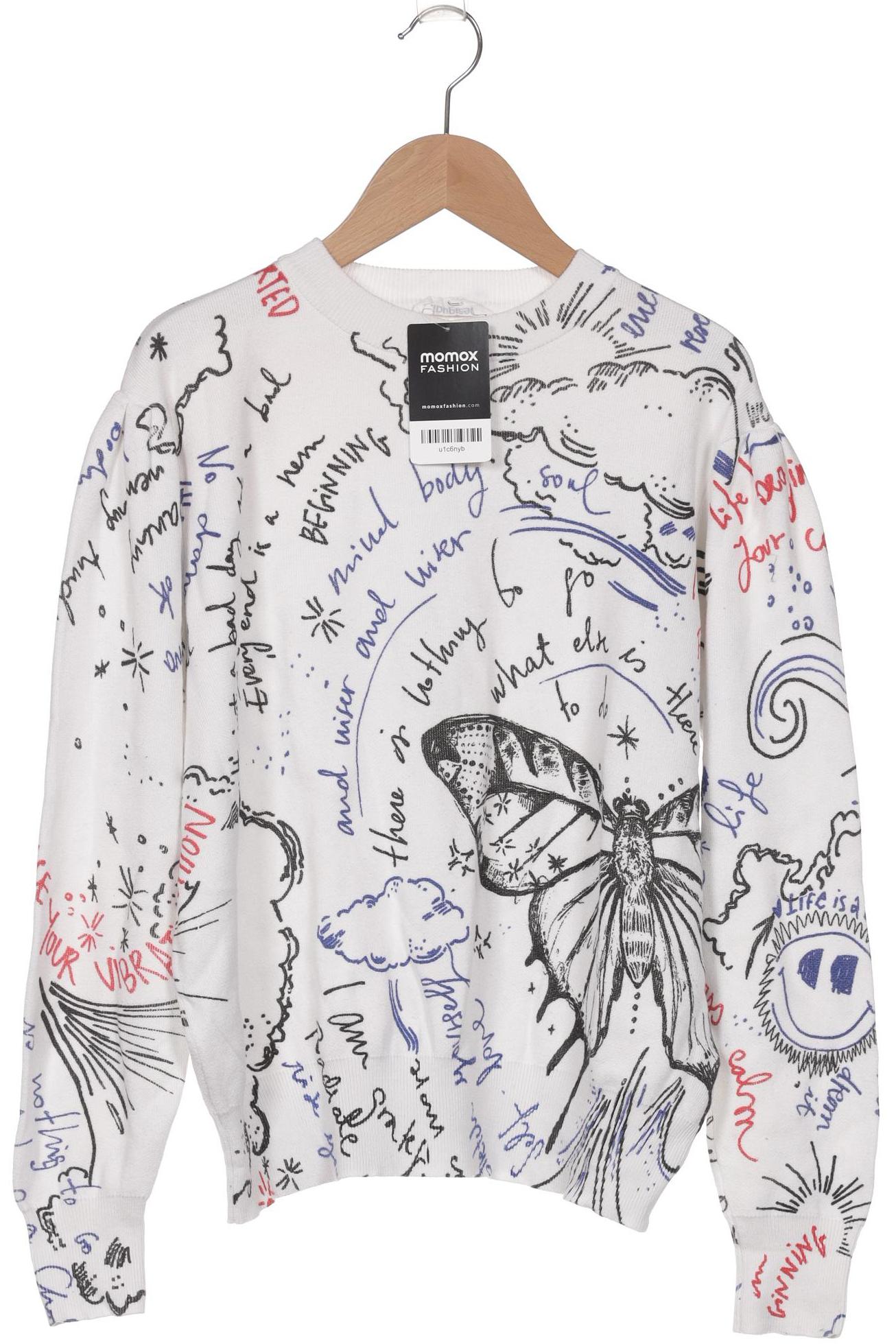 

Desigual Damen Pullover, weiß, Gr. 42