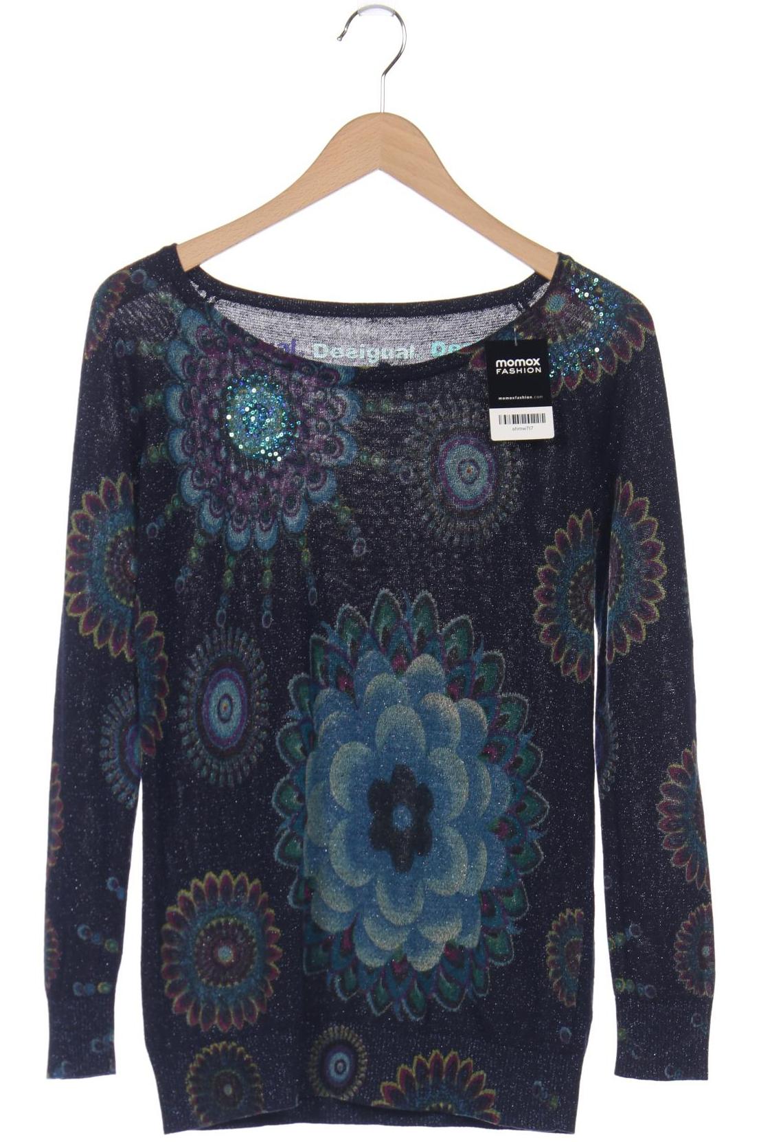 

Desigual Damen Pullover, blau, Gr. 44