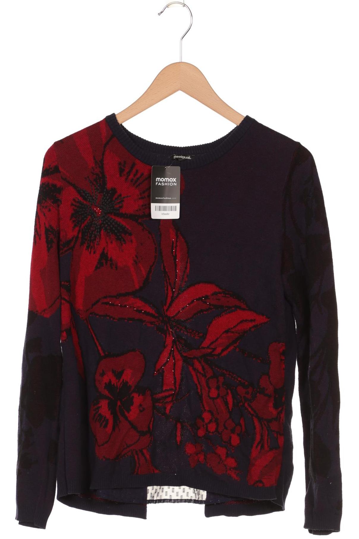 

Desigual Damen Pullover, marineblau, Gr. 36