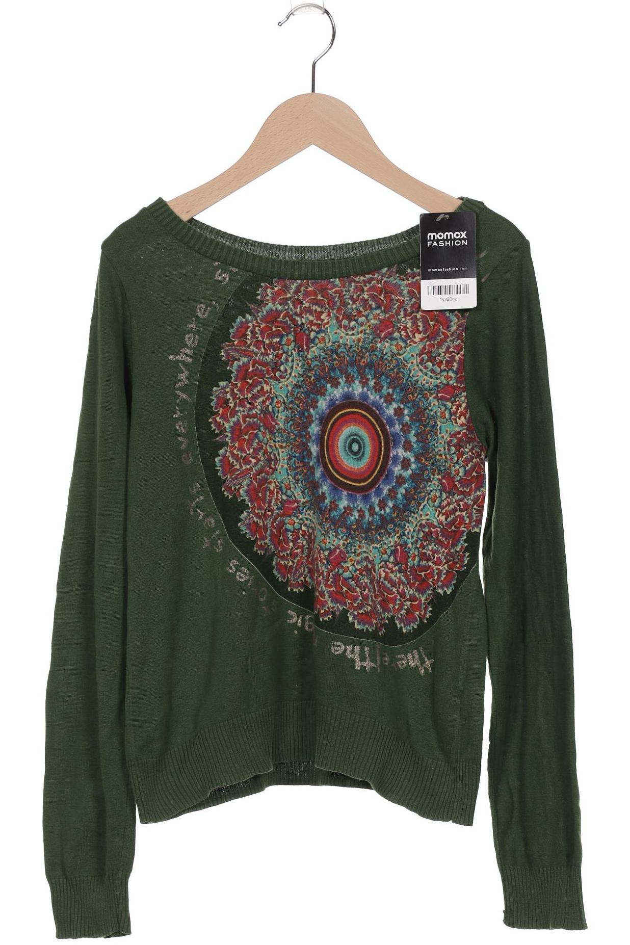 

Desigual Damen Pullover, grün, Gr. 34