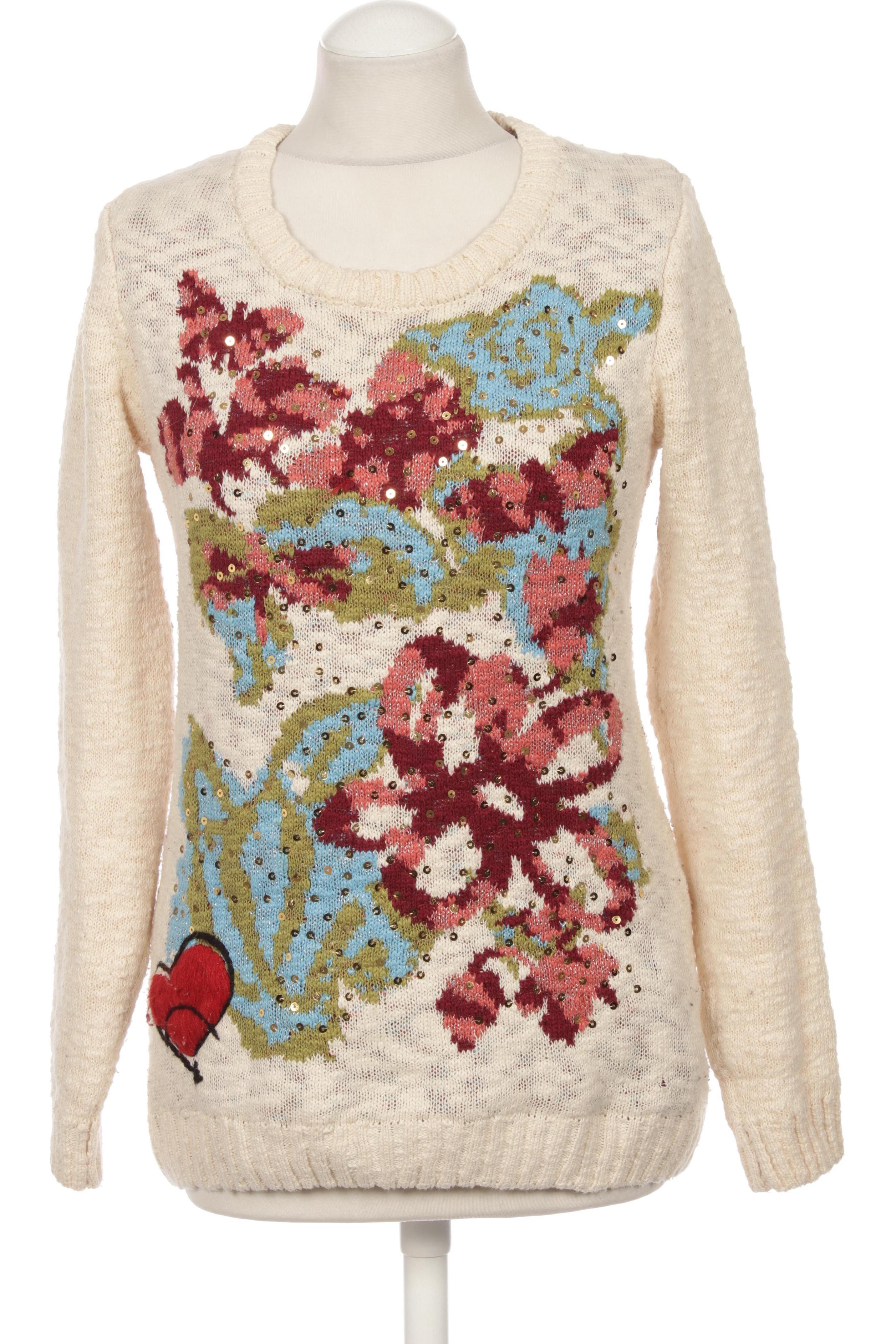

Desigual Damen Pullover, beige, Gr.